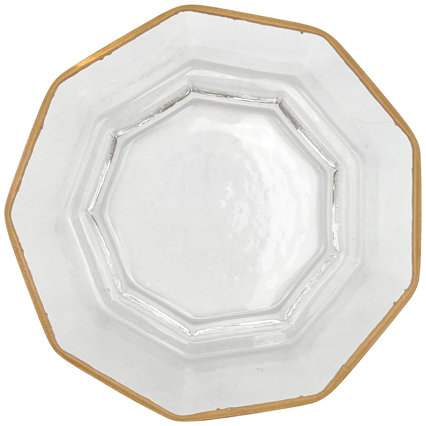 Gold Nine Sided Plate
