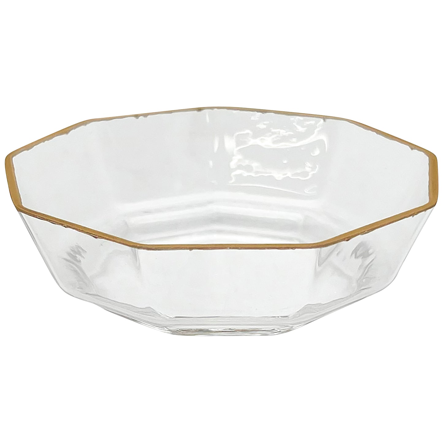 Gold Nine Sided Plate