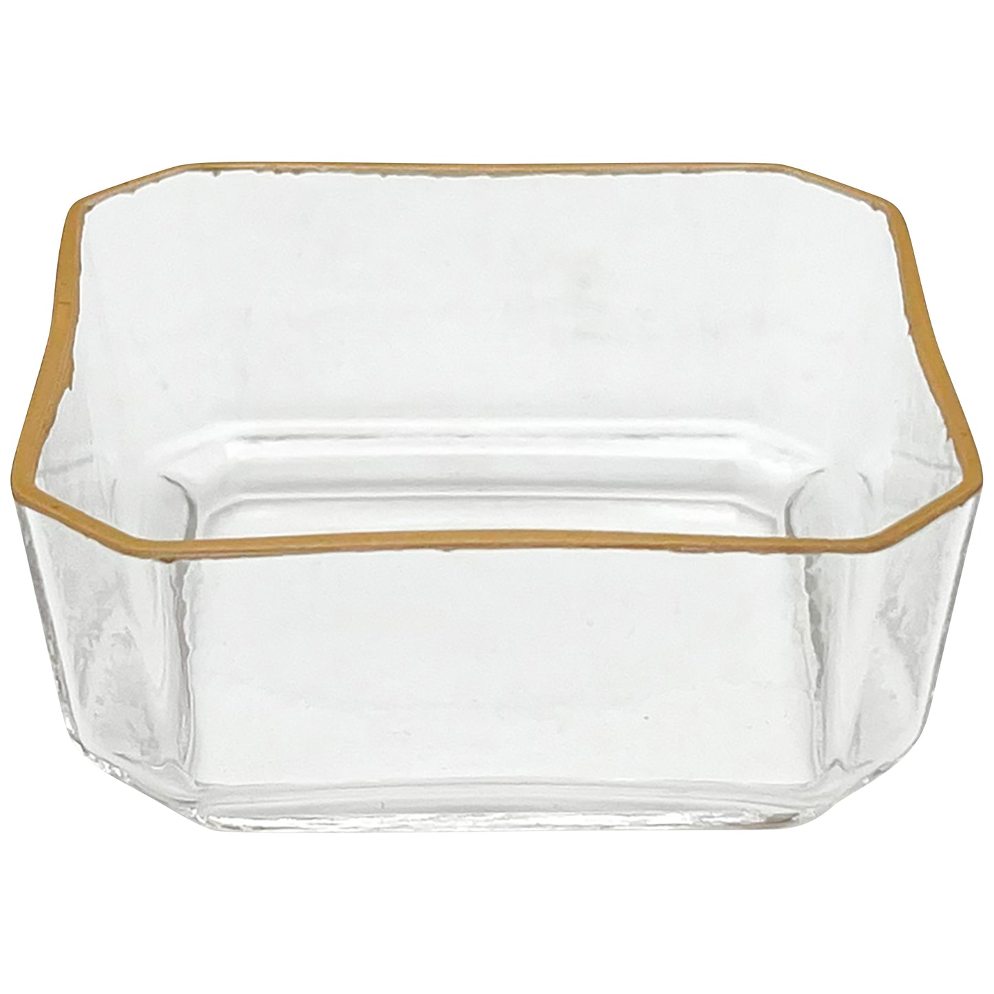 Gold Square Cut Plate