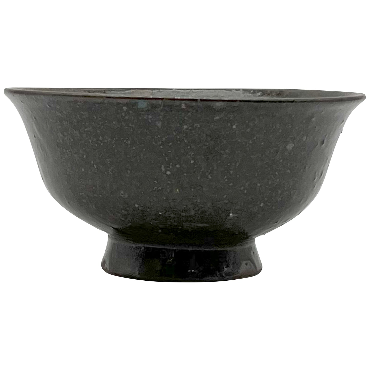 Iron Glaze Rice Bowl