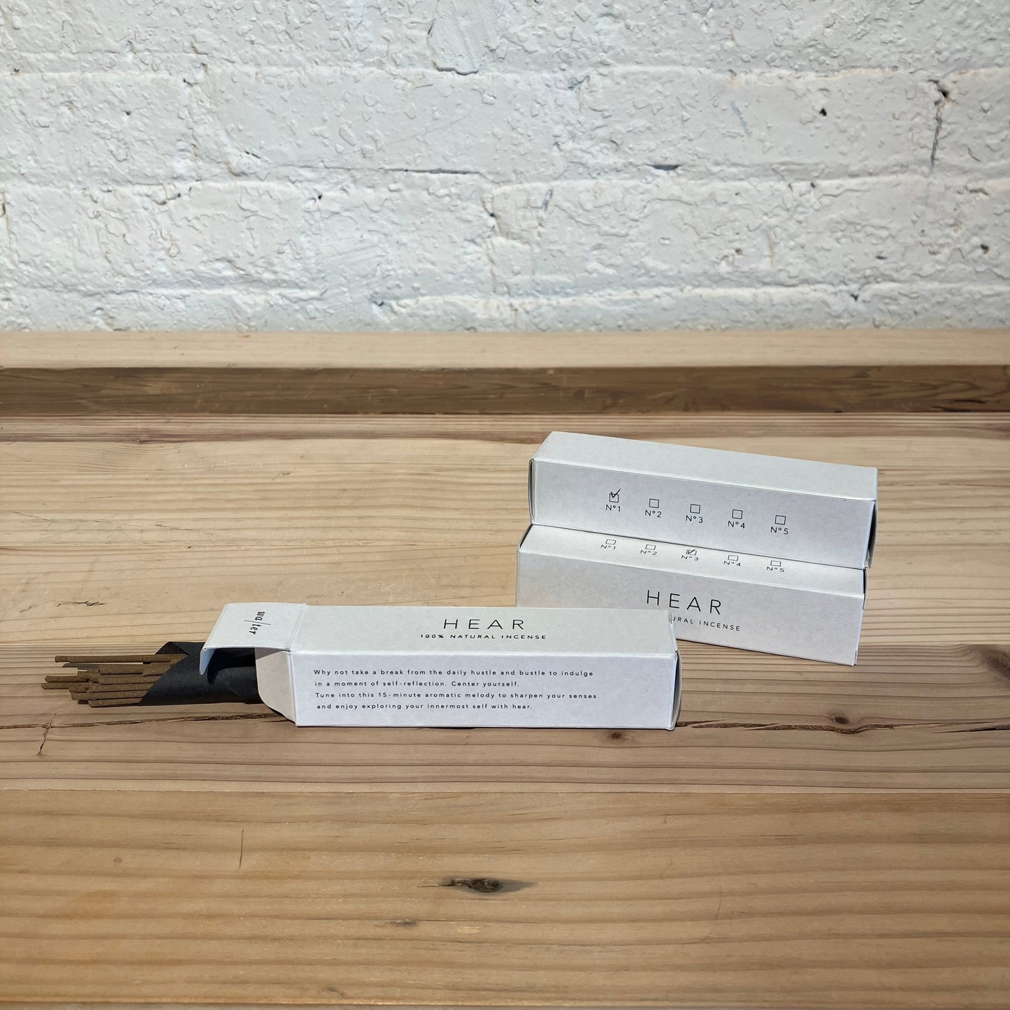 MEDITATION SET | wa/ter Incense MOON & Incense Holder