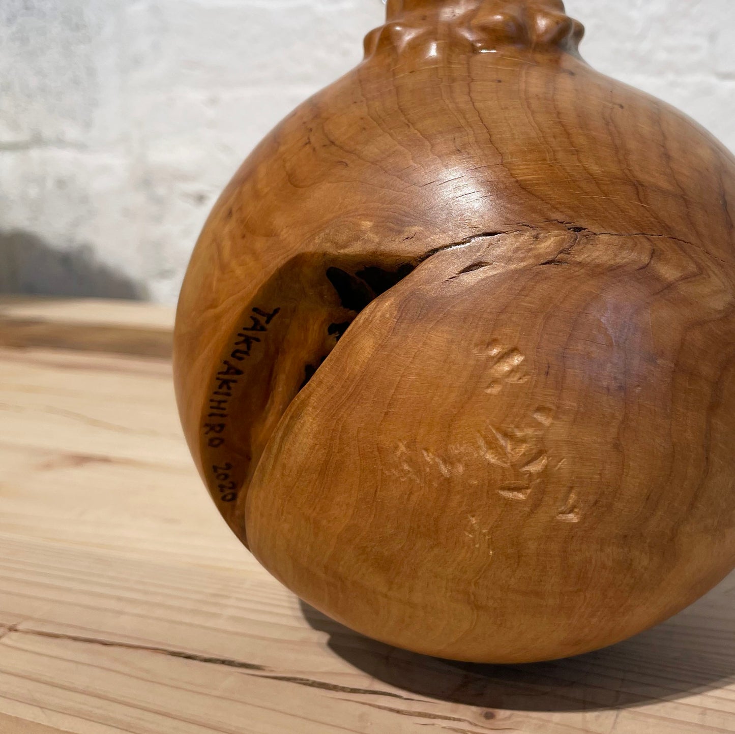 Object MOYA (wood) Akihiro Woodworks