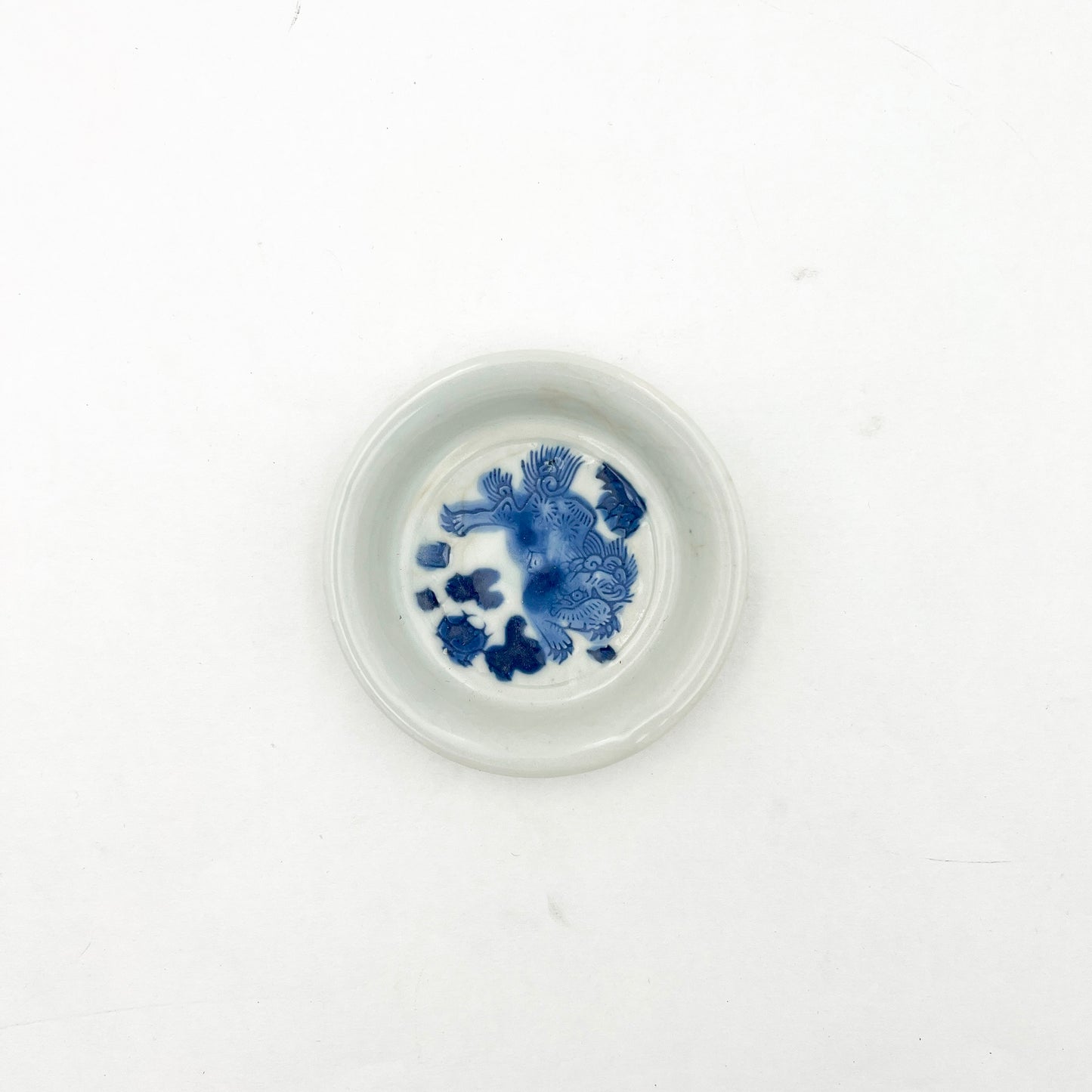 Japanese antique BW Small Plate C