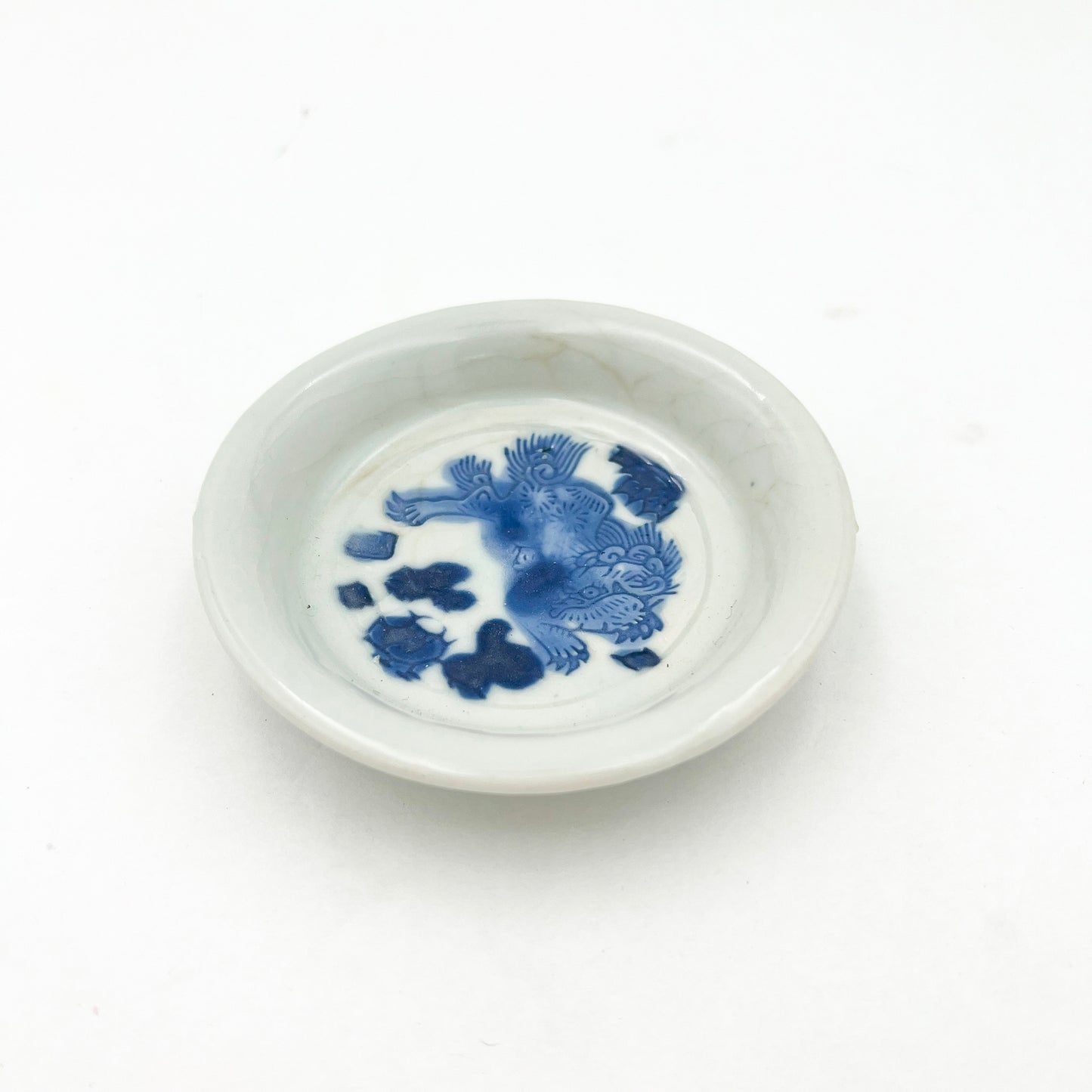 Japanese antique BW Small Plate C