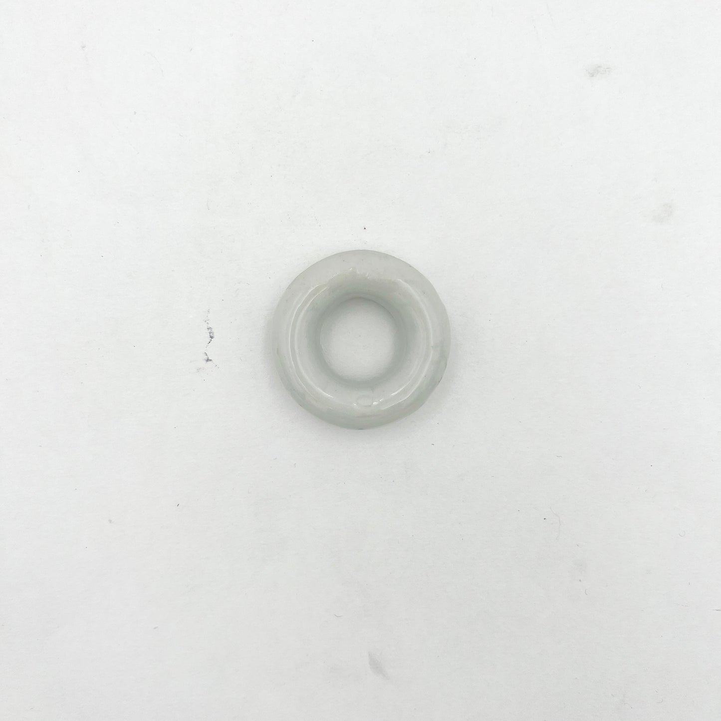 Japanese antique White porcelain ring