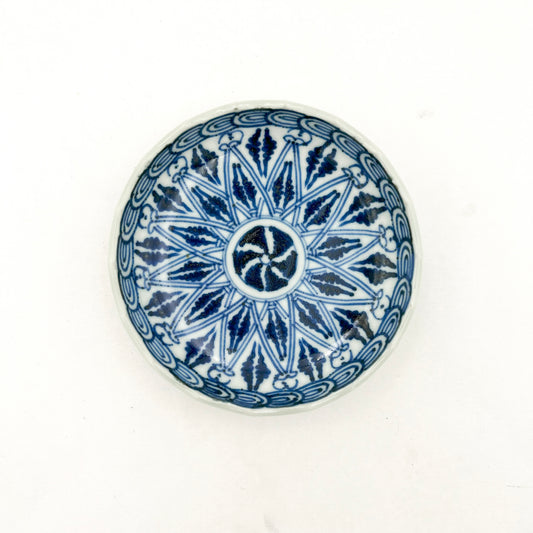 Japanese antique BW Small Plate B