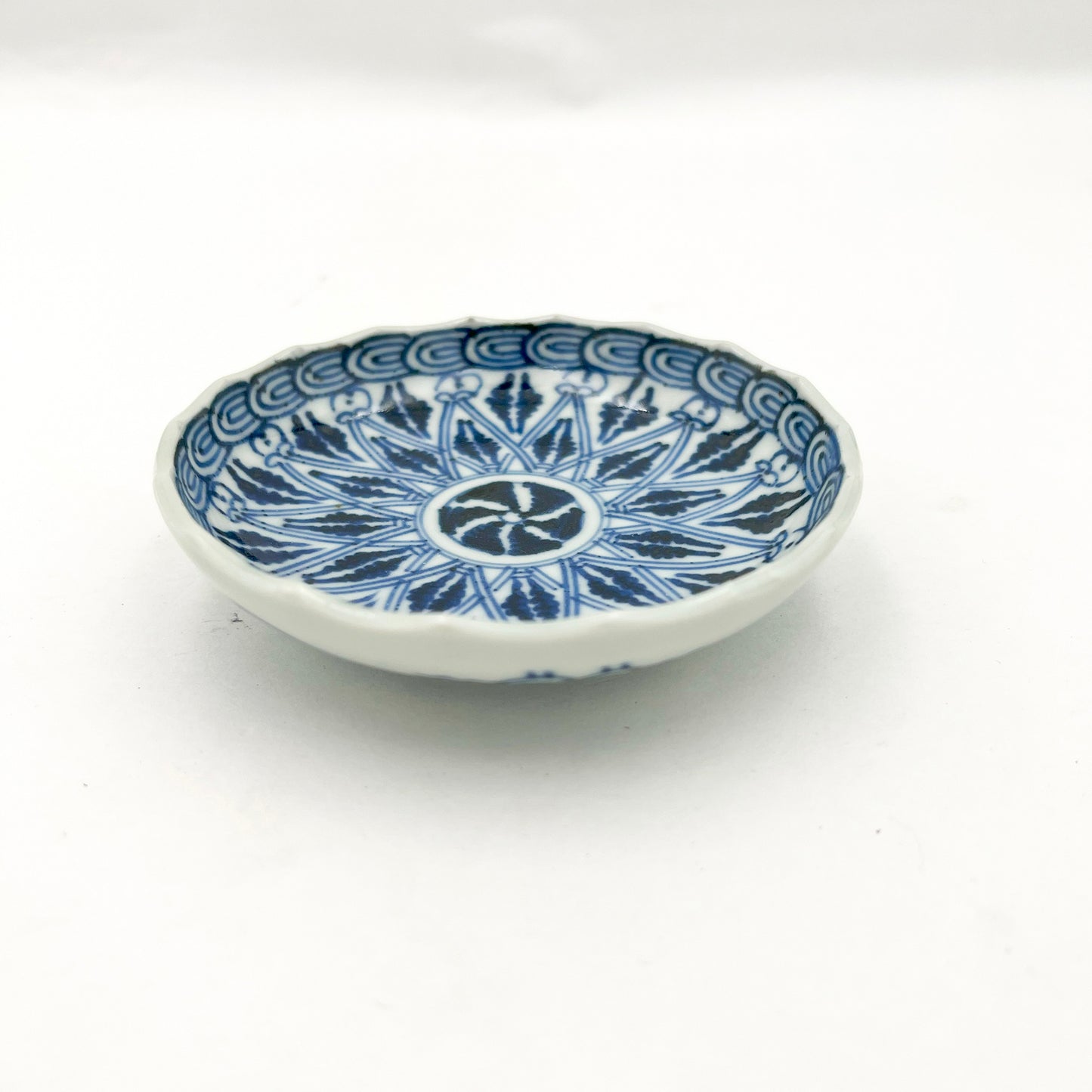 Japanese antique BW Small Plate B