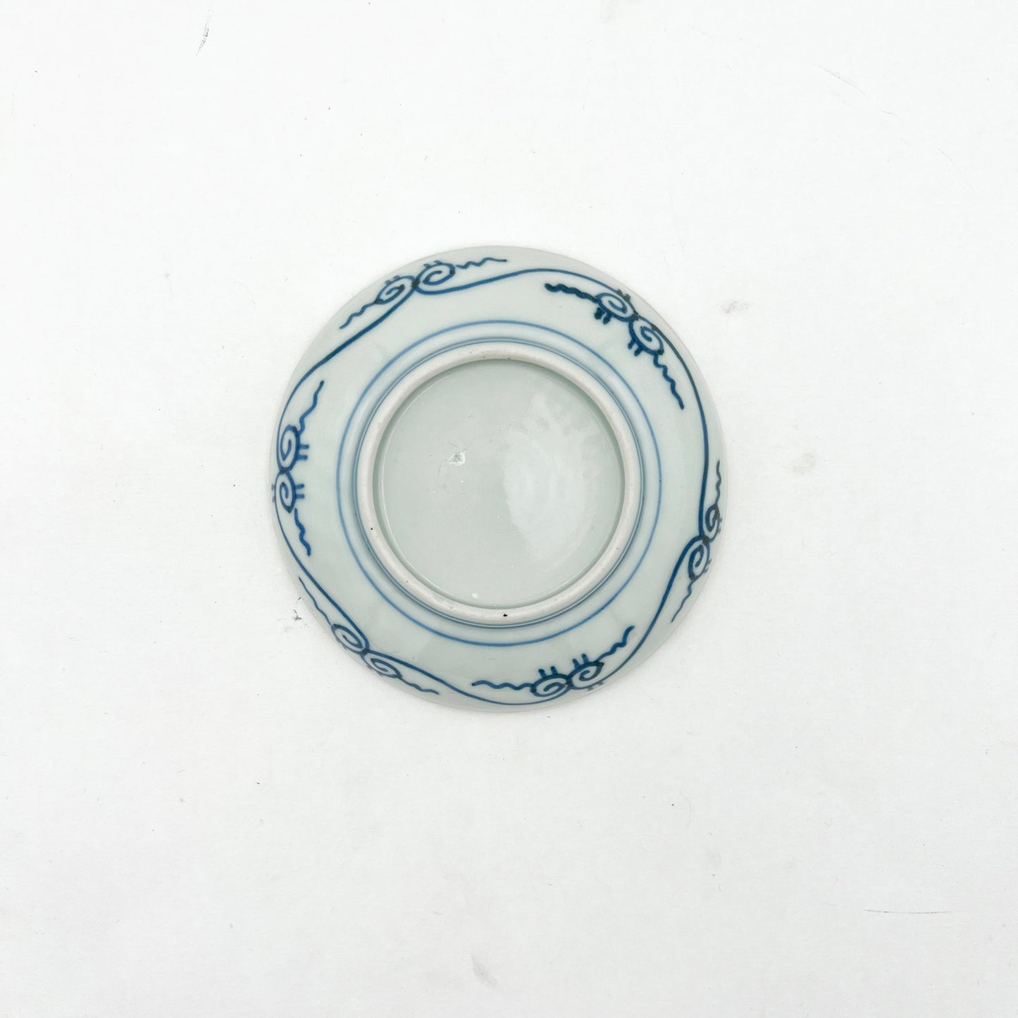 Japanese antique BW Small Plate B