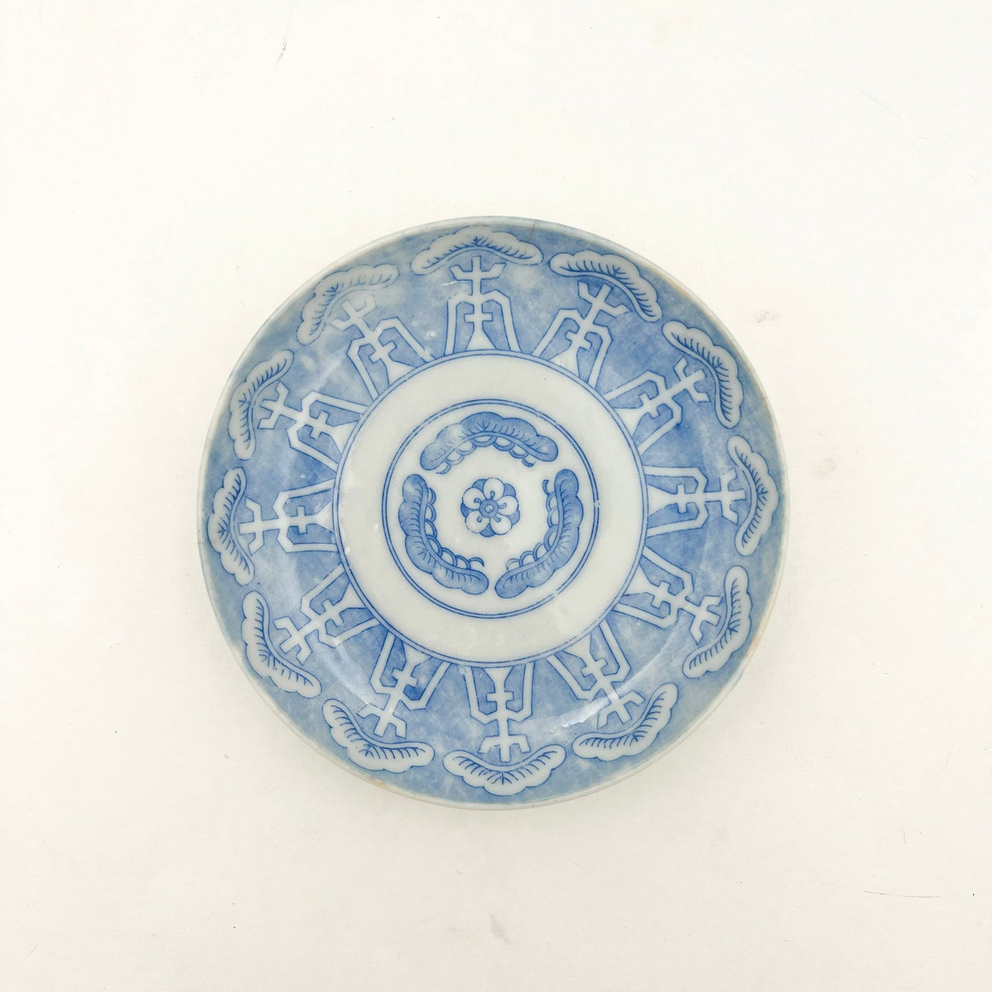 Japanese antique ST 5.95inch Plate A