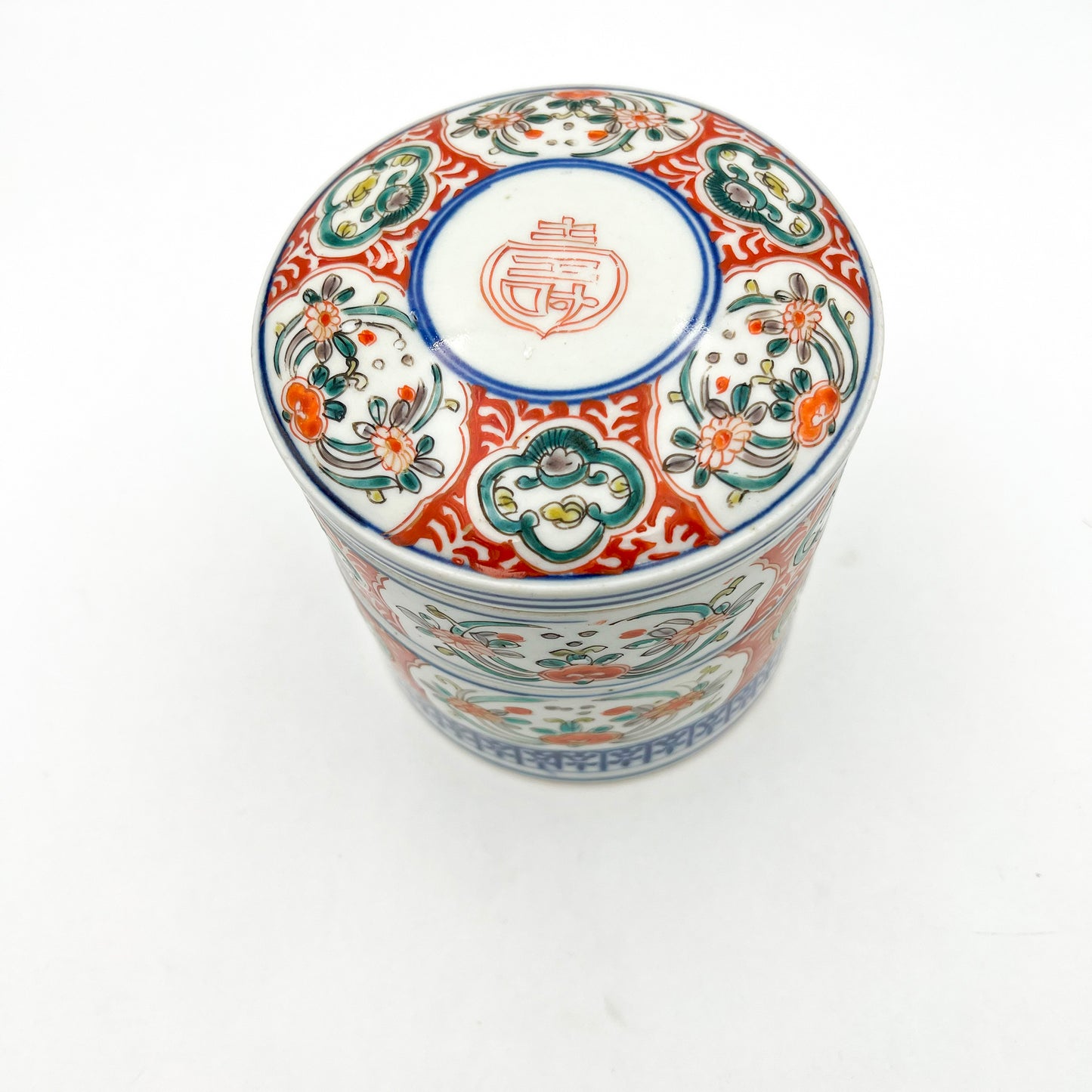 Japanese antique Two-Tiered Food Box