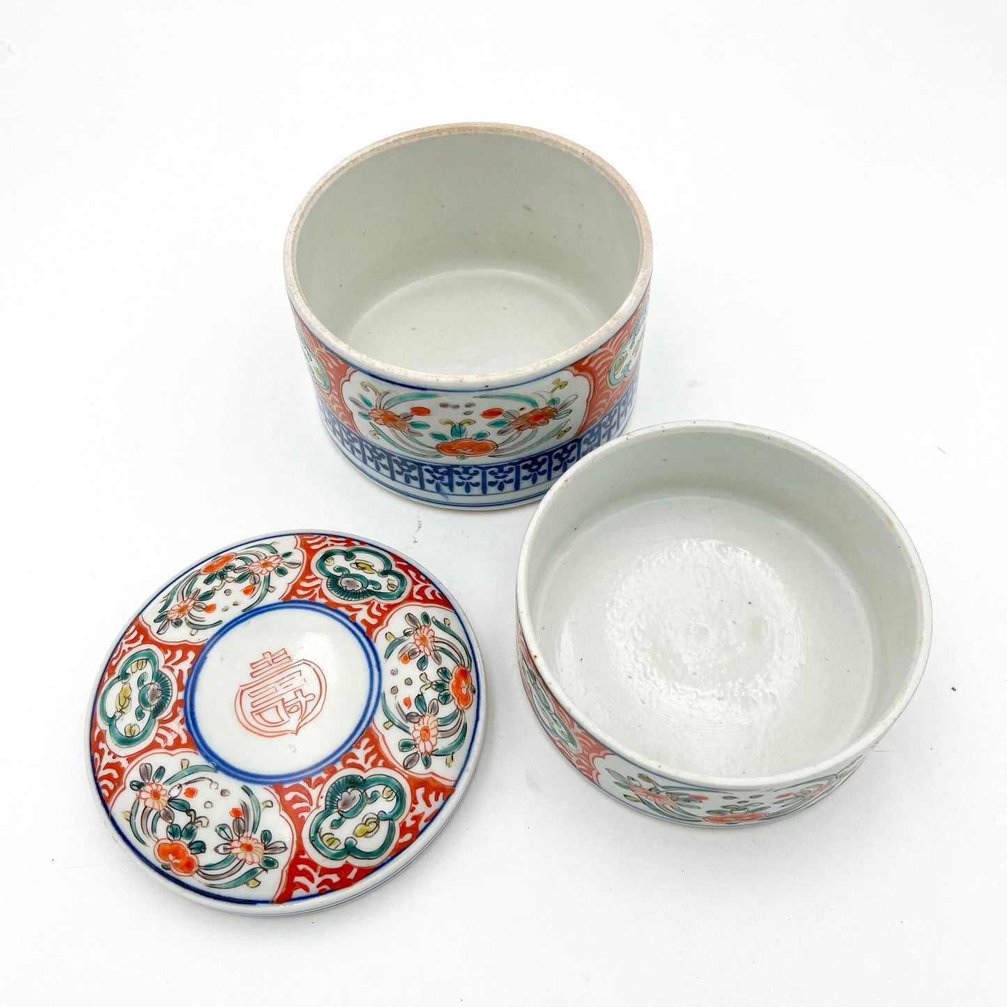 Japanese antique Two-Tiered Food Box