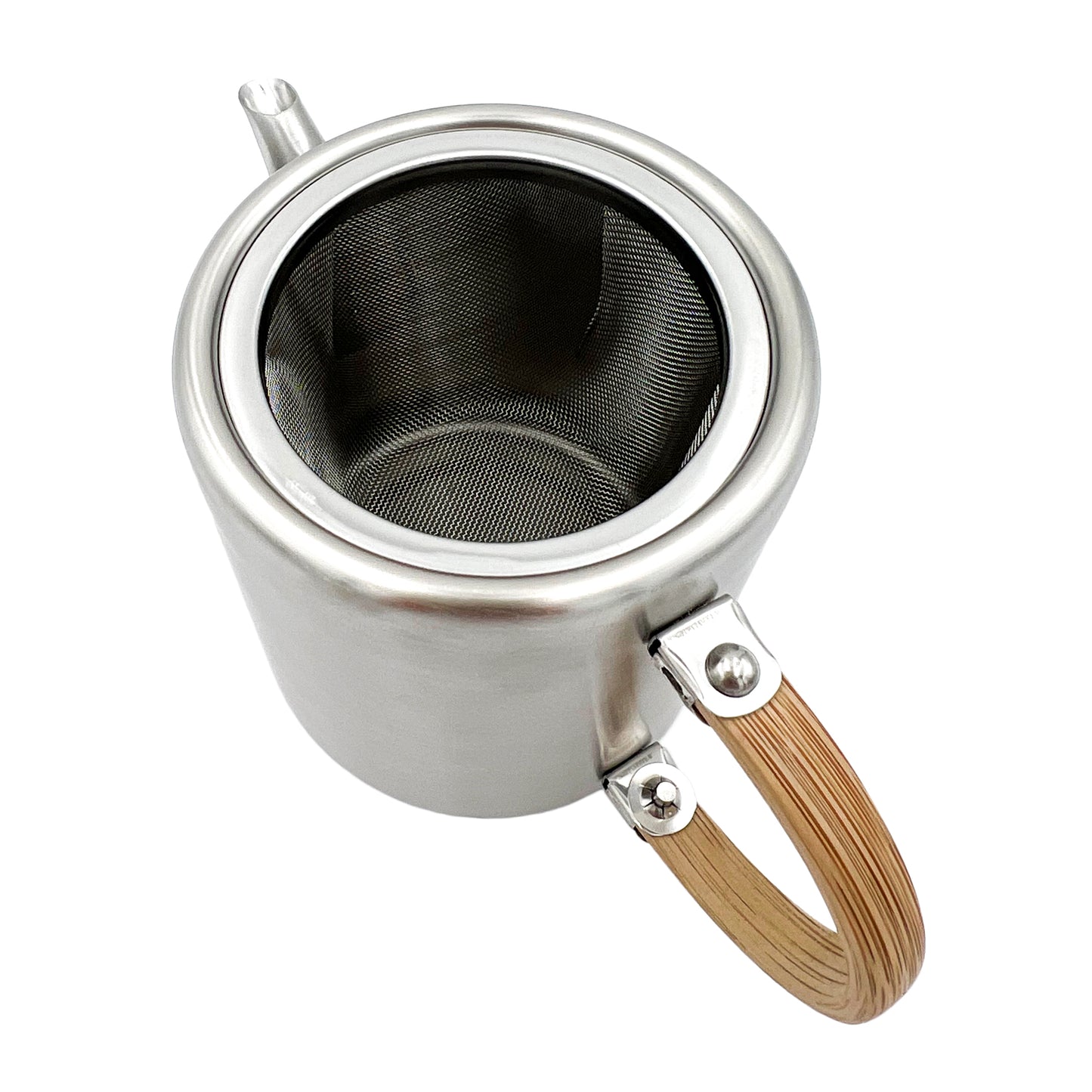 Straight pot side handle