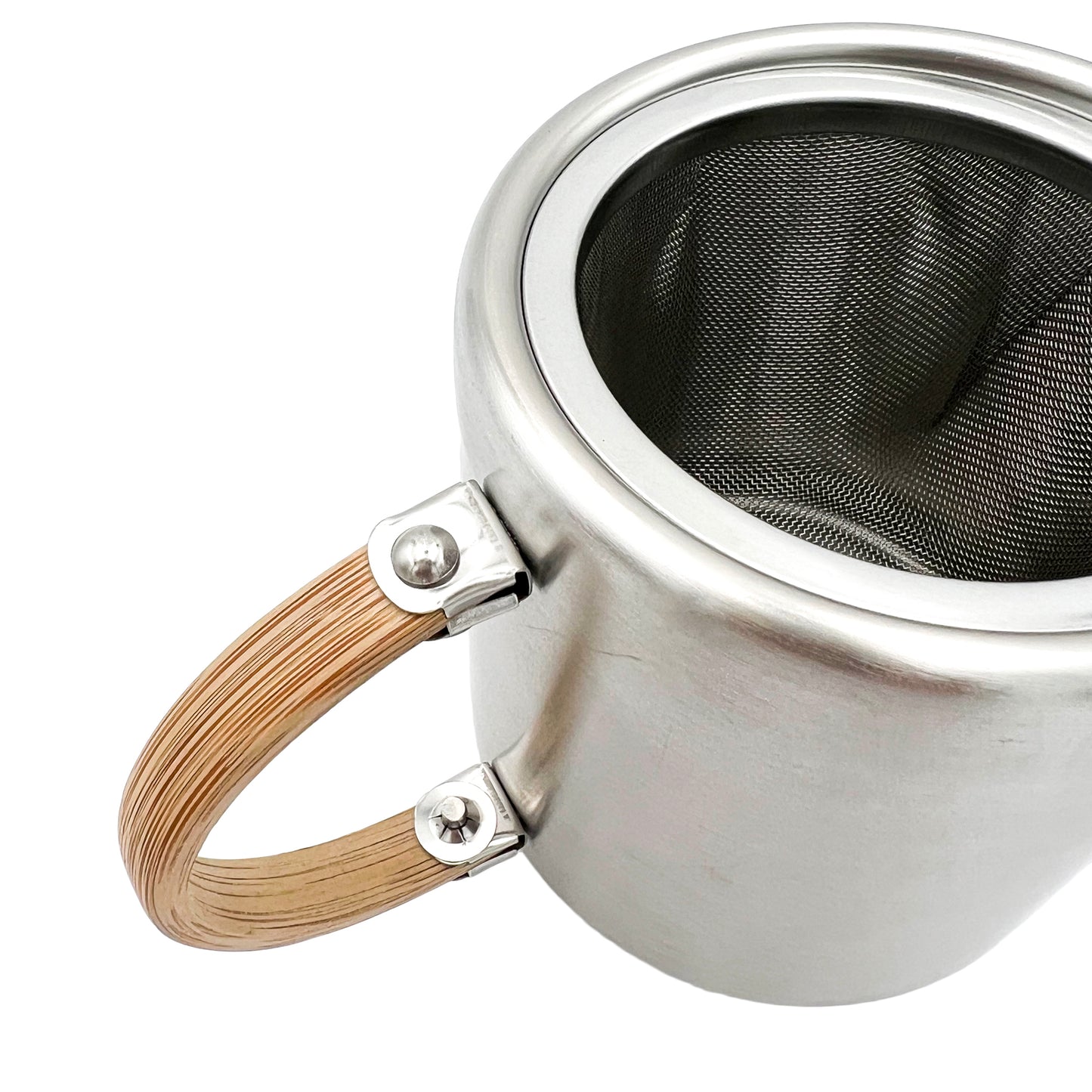 Straight pot side handle