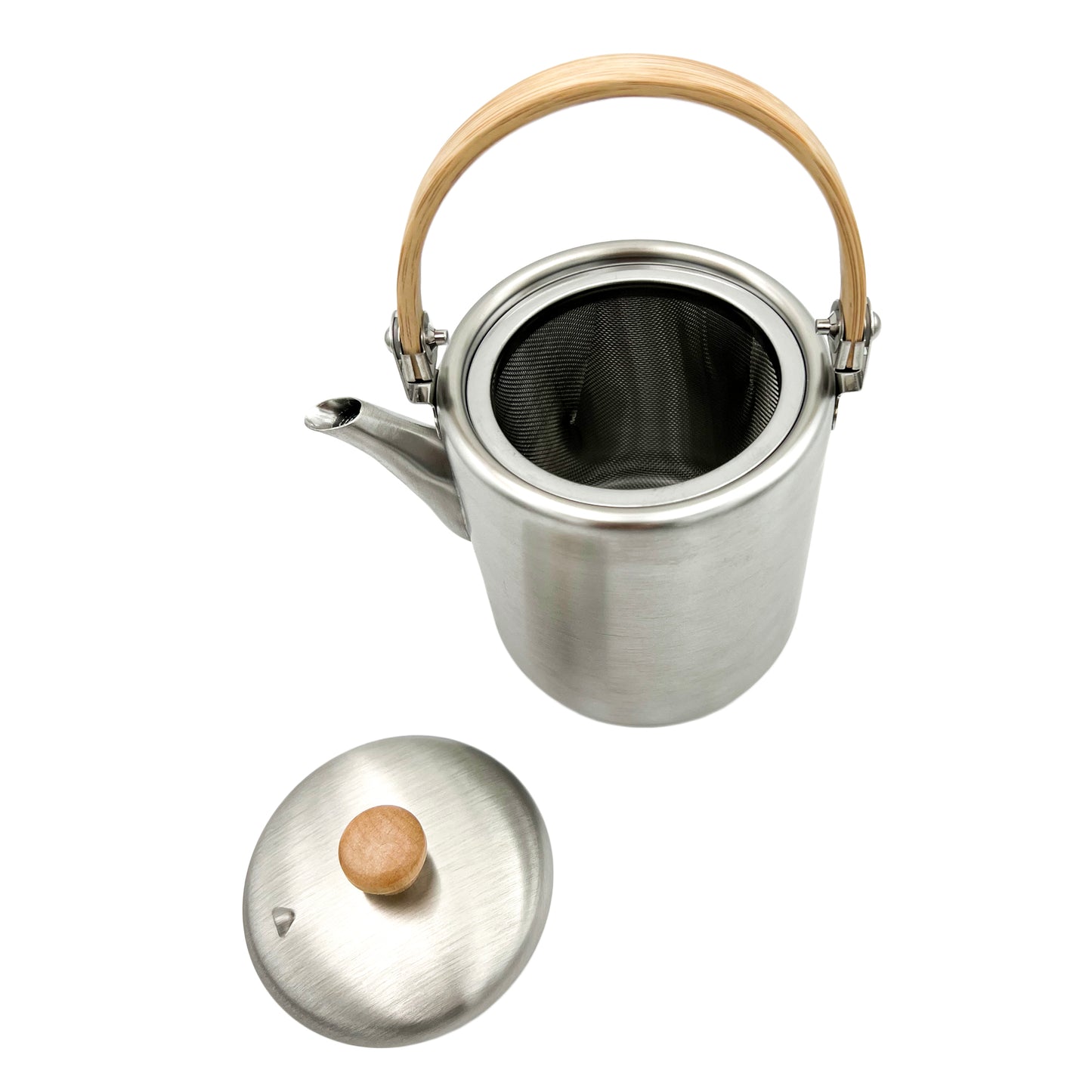Straight pot string handle