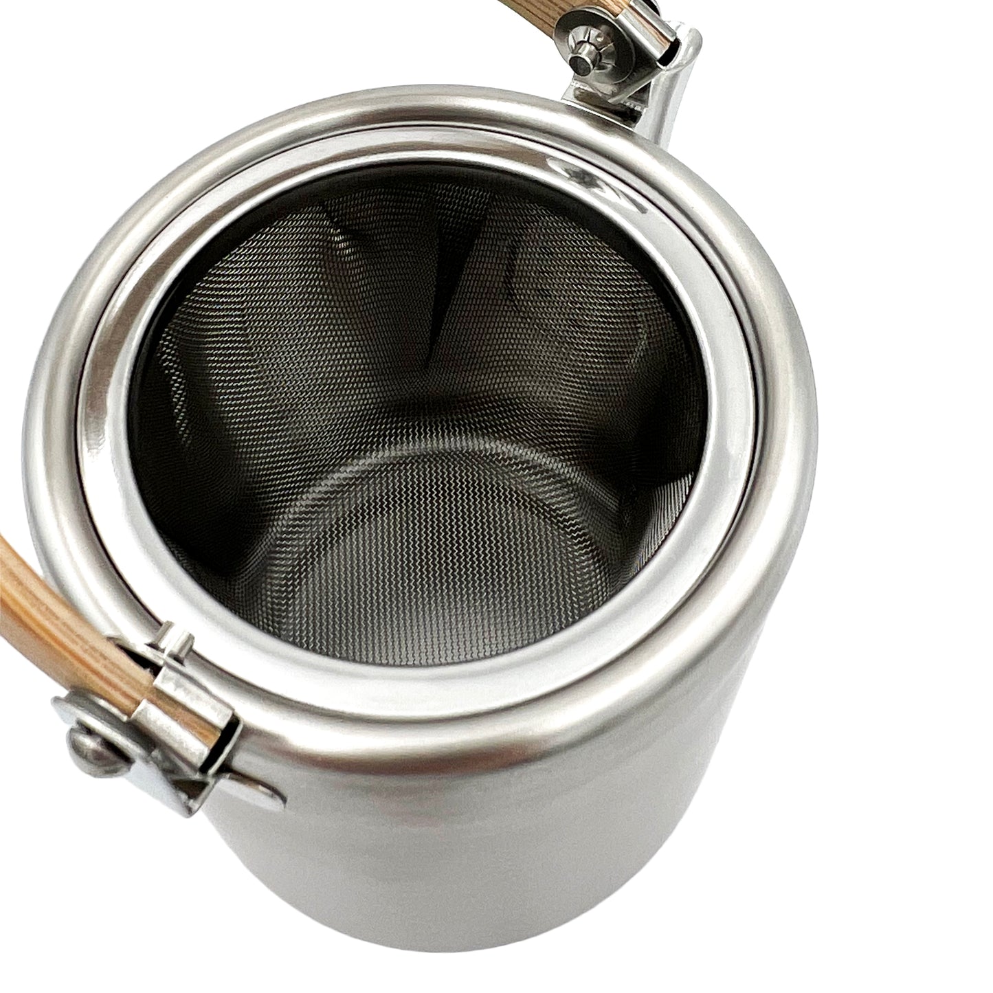 Straight pot string handle