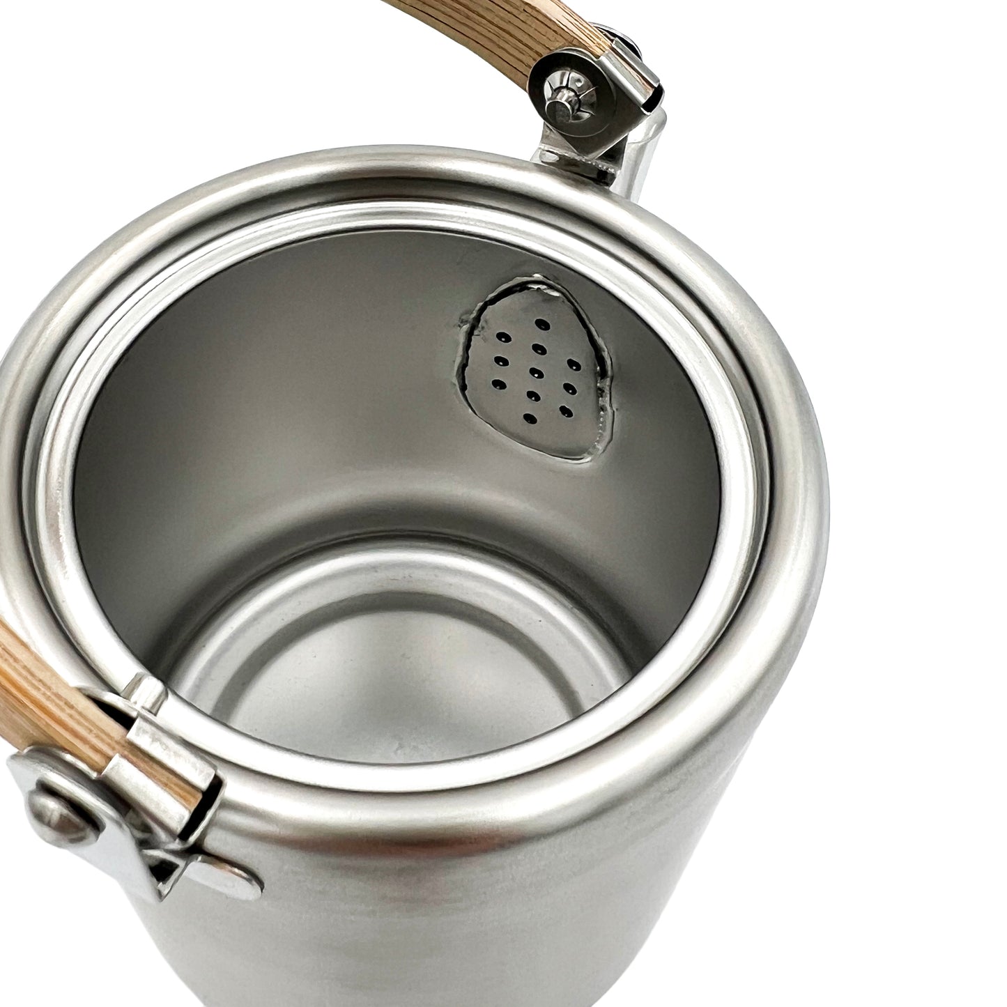 Straight pot string handle