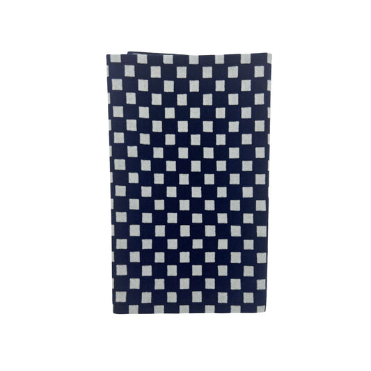 hand wiping (a towel) Small ichimatsu checkered pattern