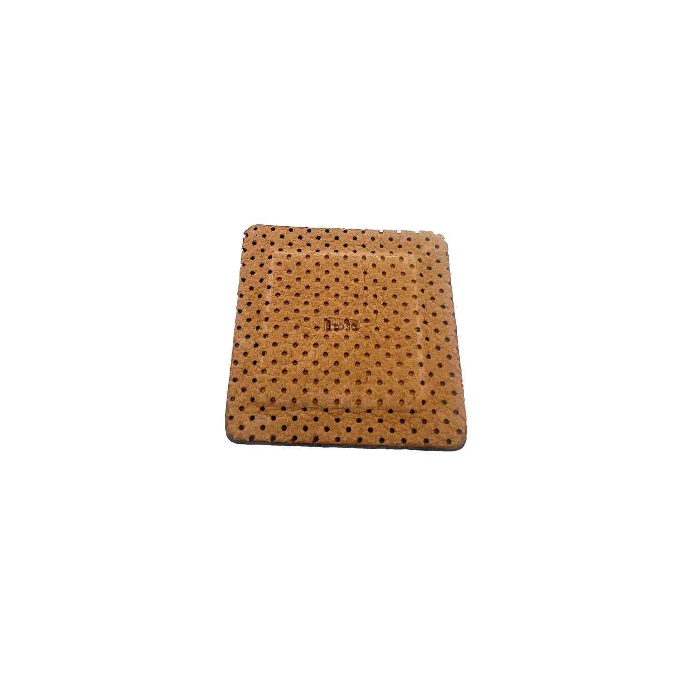 Leather magnet square