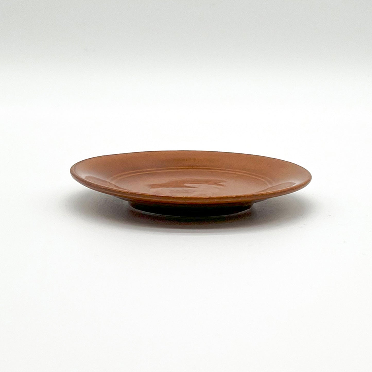 Stamped Plate 4.76in_Gunji Pottery
