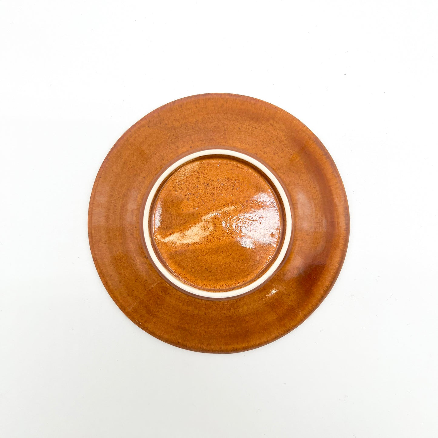 Stamped Plate 4.76in_Gunji Pottery