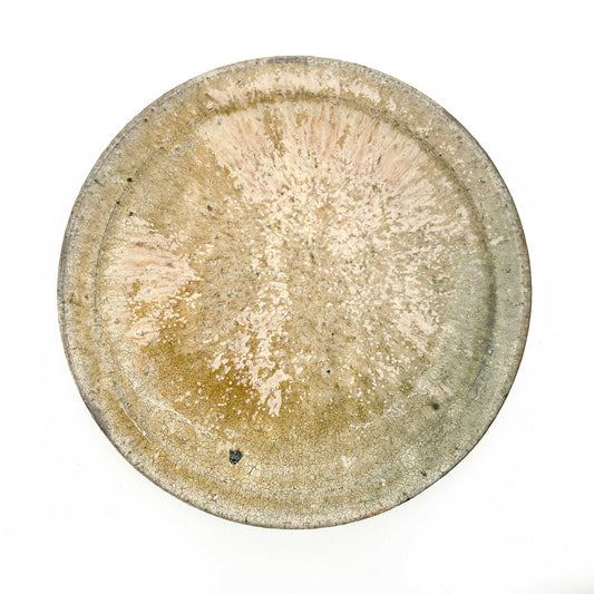 PLATE Ash Glaze Rimmed Plate (L)N17