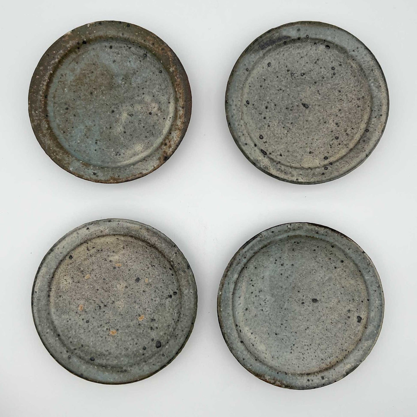 PLATE White Glaze Rimmed Plate (SS) A25