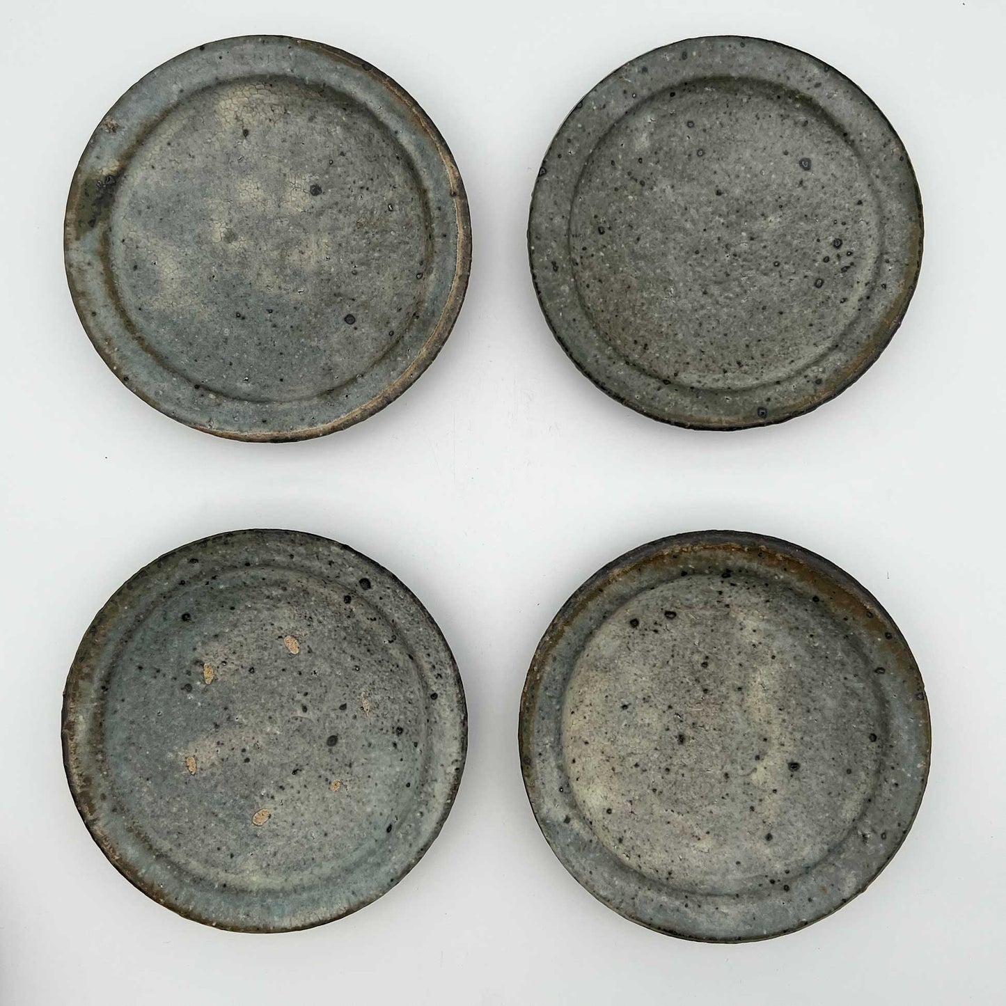 PLATE White Glaze Rimmed Plate (SS) A25