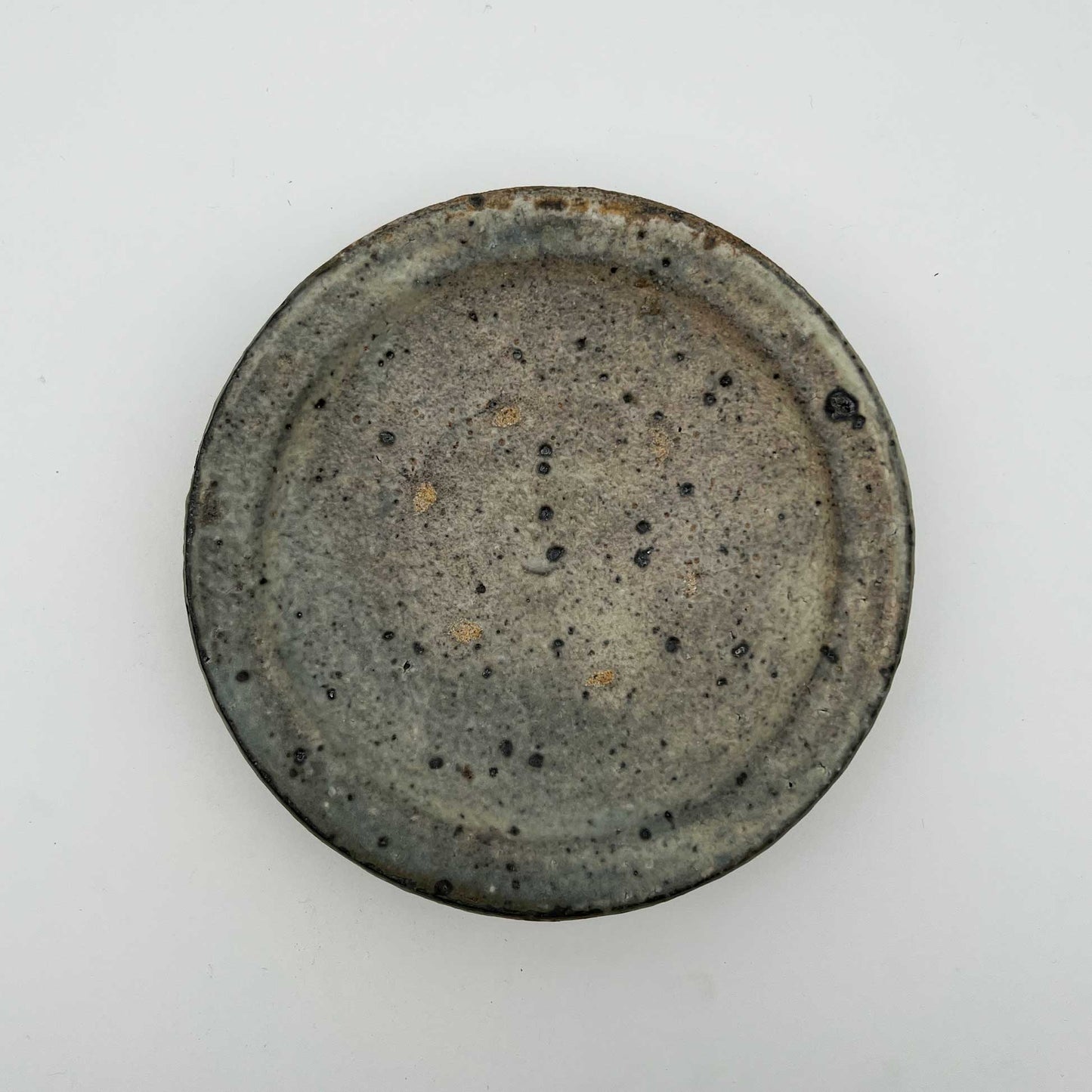 PLATE White Glaze Rimmed Plate (SS) A25