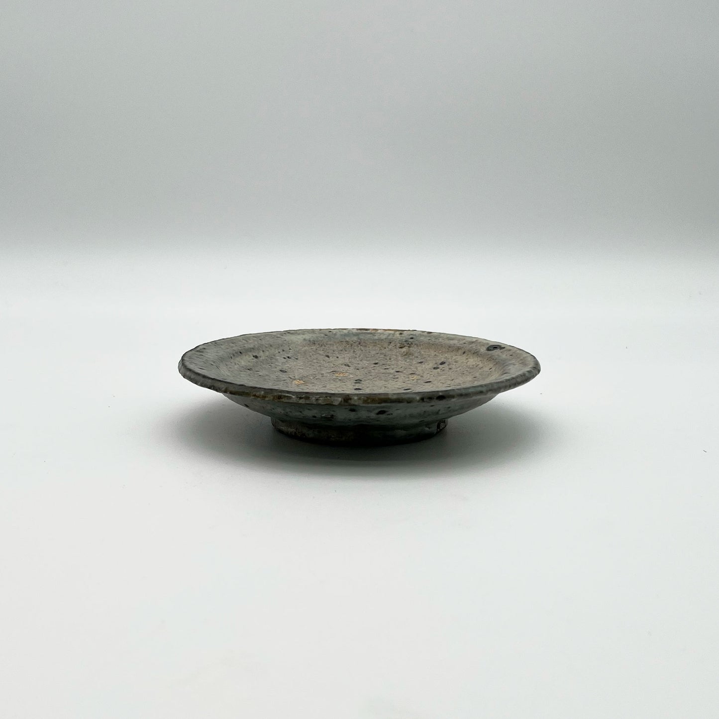 PLATE White Glaze Rimmed Plate (SS) A25