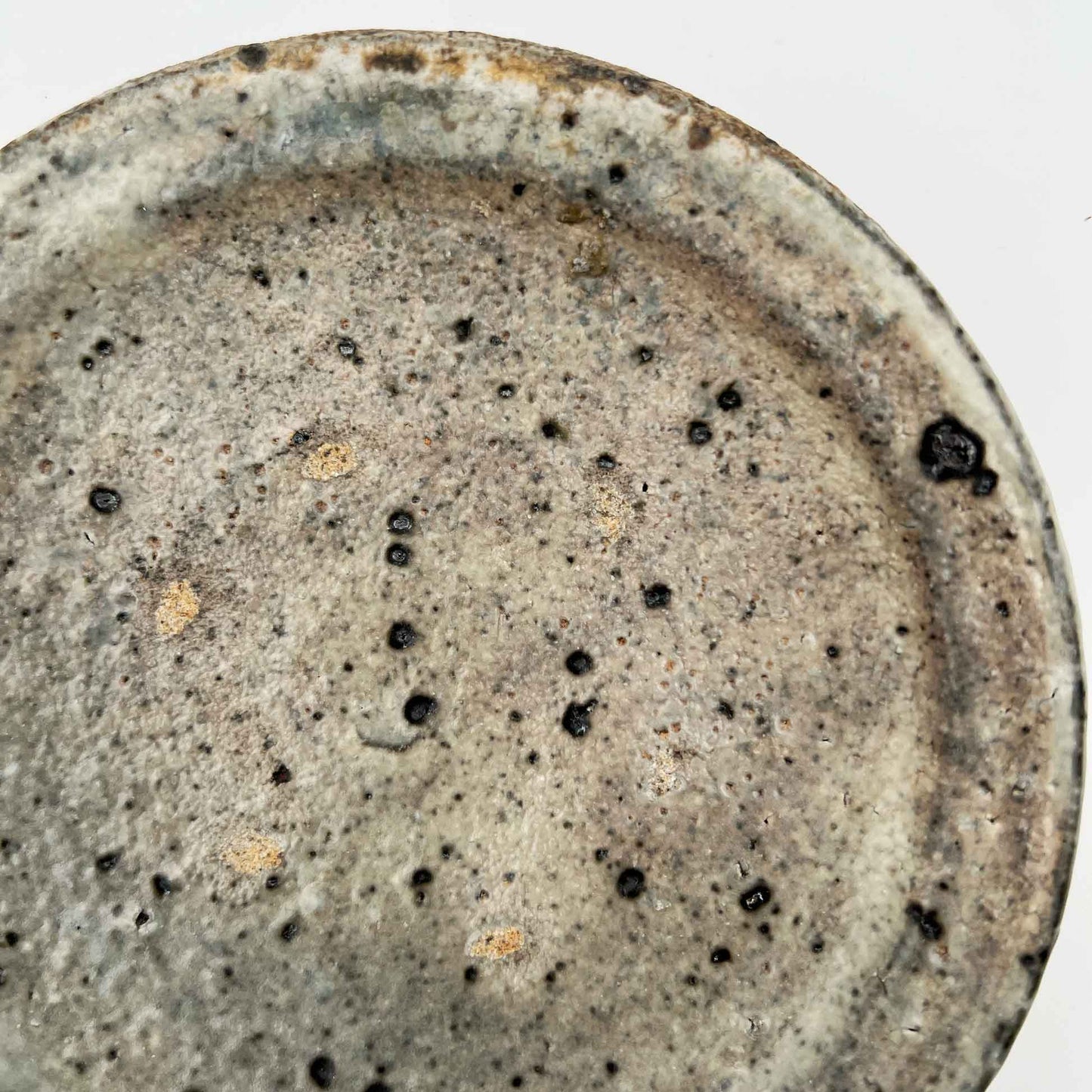 PLATE White Glaze Rimmed Plate (SS) A25