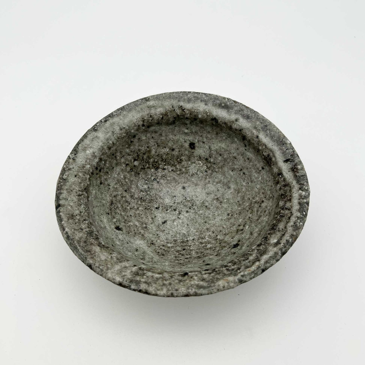 BOWL White Glaze Kutsugata Bowl A14