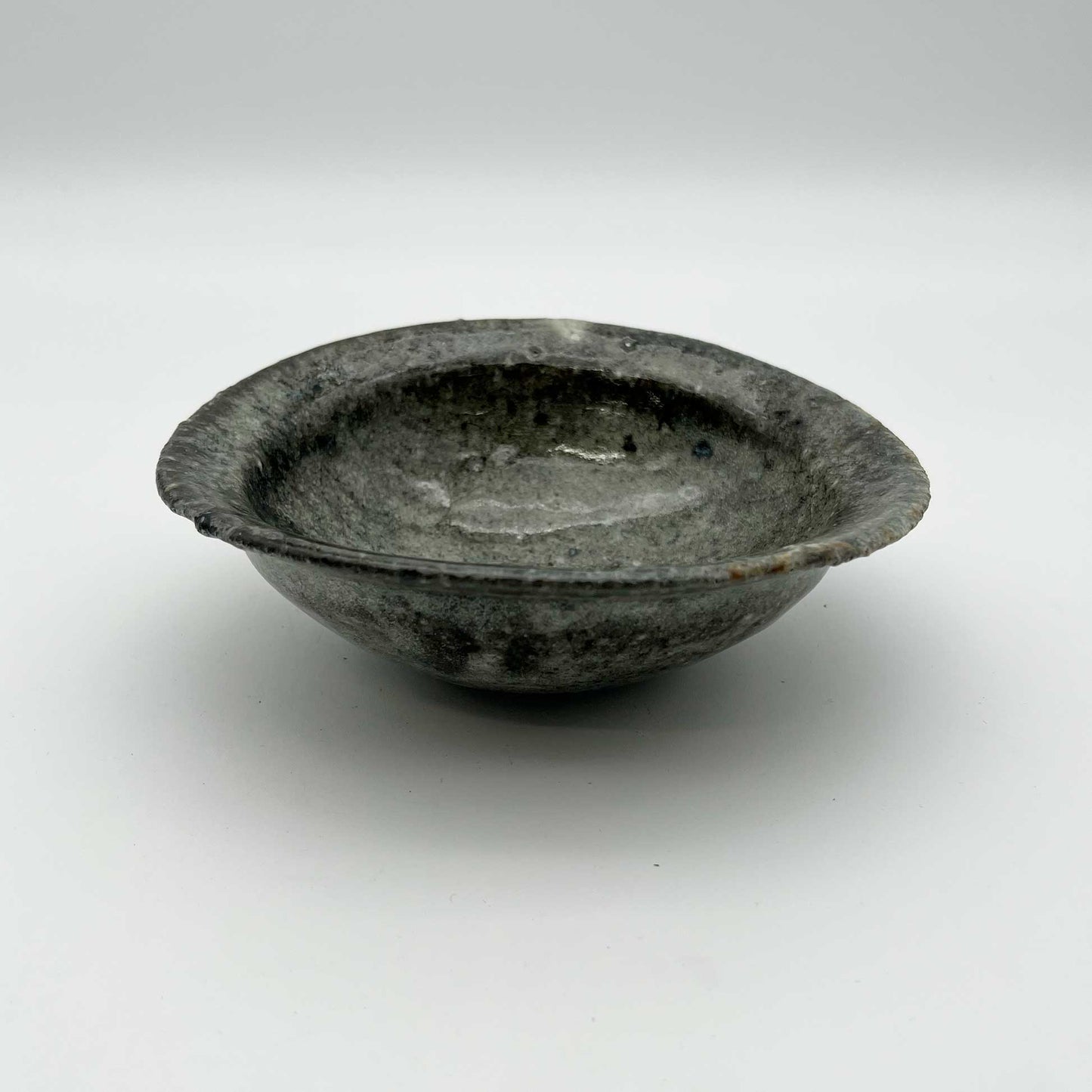 BOWL White Glaze Kutsugata Bowl A14
