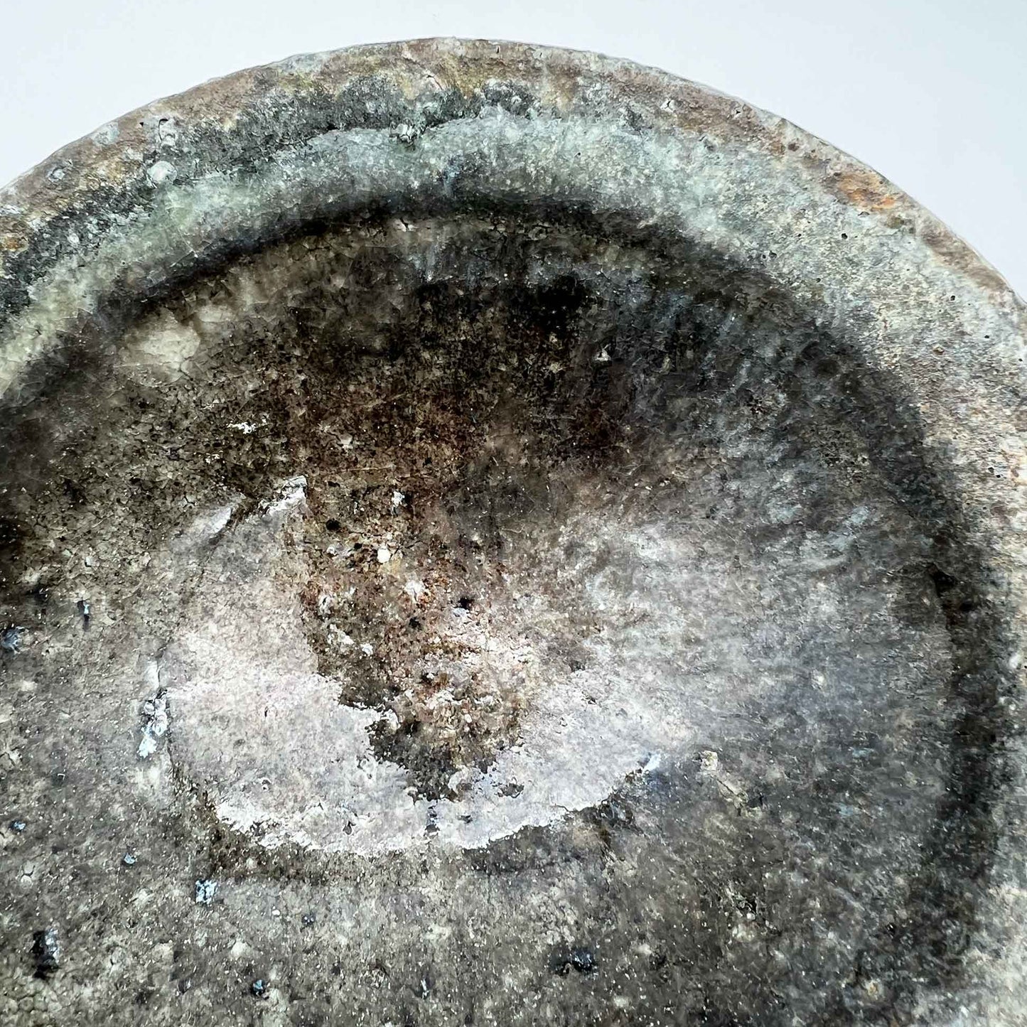 BOWL White Glaze Kutsugata Bowl A14