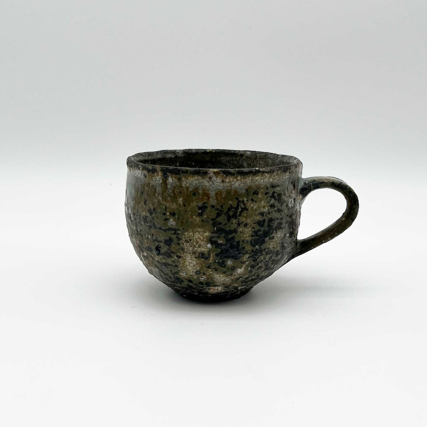 MUG White Glaze Ball Mug A9-3