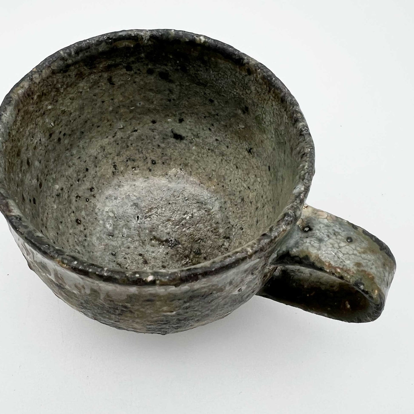MUG White Glaze Ball Mug A9-3