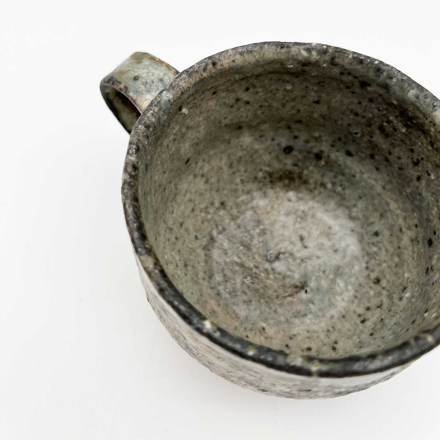 MUG White Glaze Ball Mug A9-3