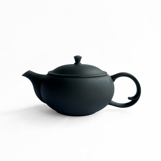 Flat teapot back hand Kyusu-Gote M