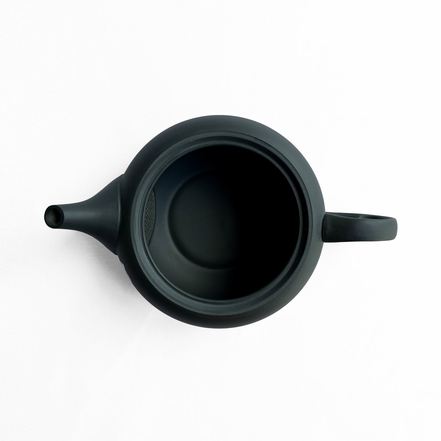 Flat teapot back hand Kyusu-Gote M