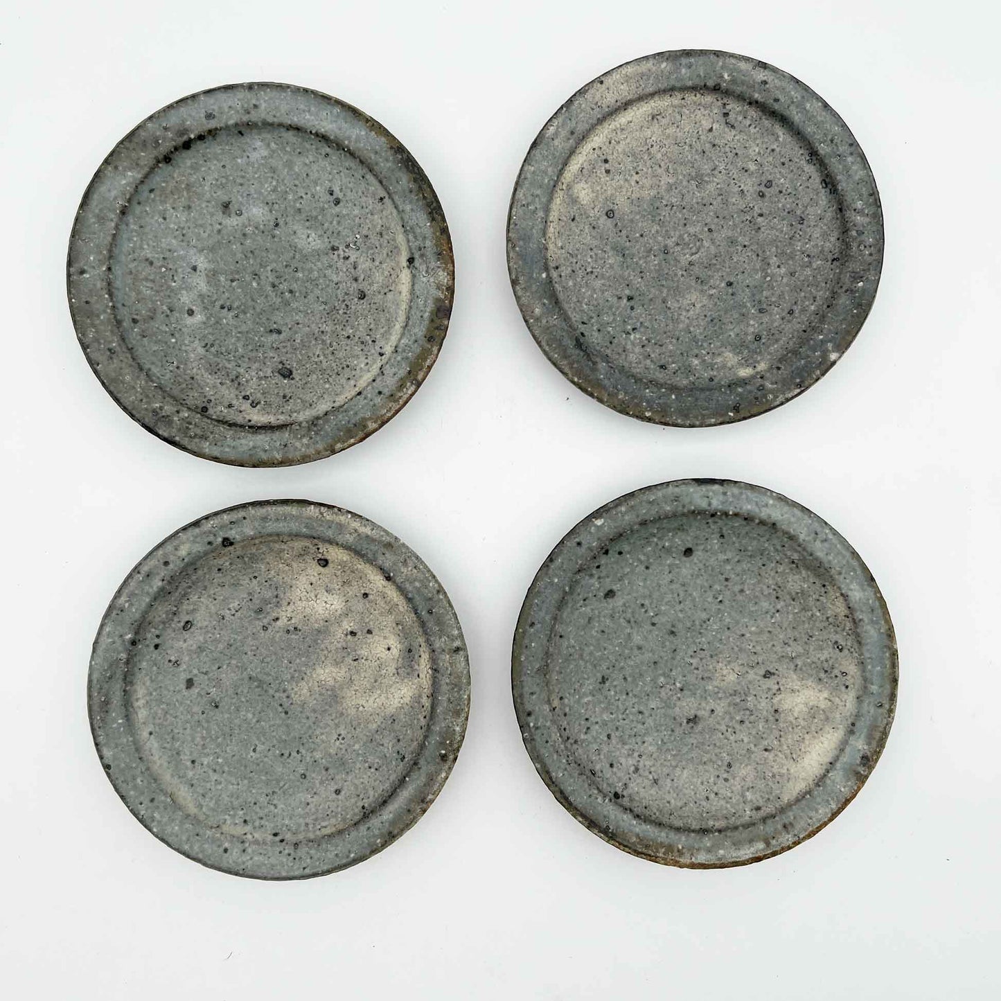 PLATE White Glaze Rimmed Plate (SS) A25