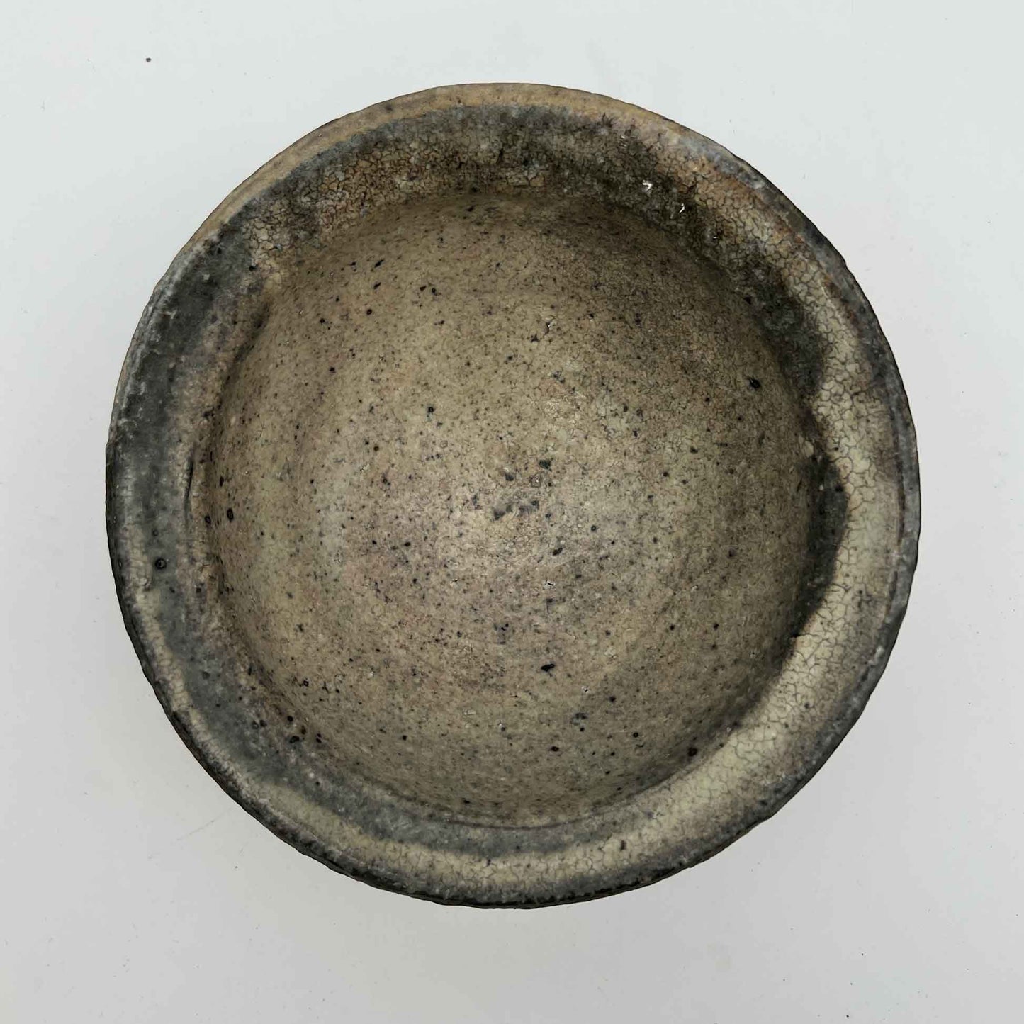 BOWL White Glaze Hat Bowl A15