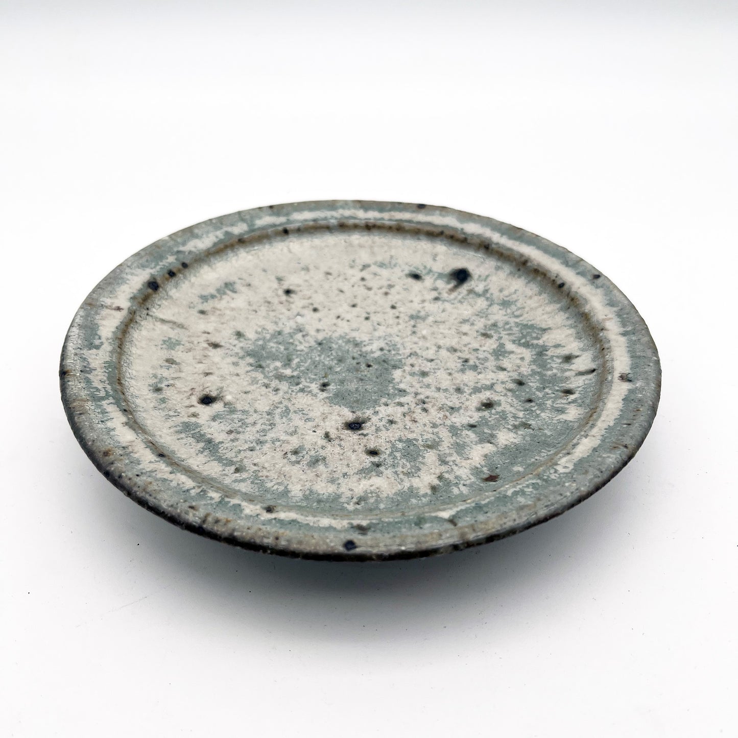 PLATE Ash Glaze Rimmed Plate (S) F8