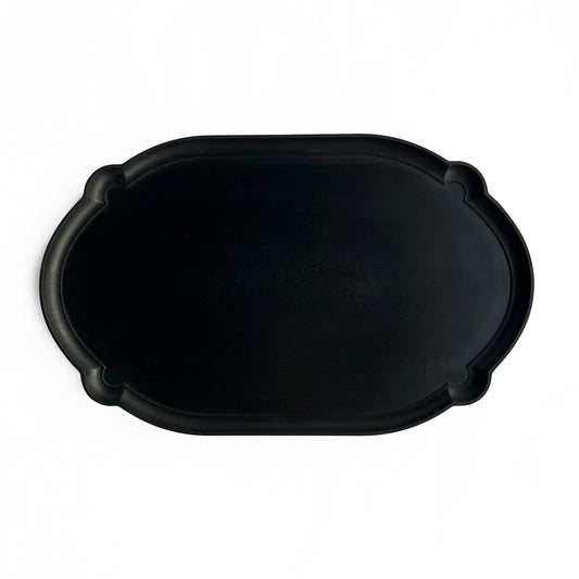 ITALIAN TRAY L Black