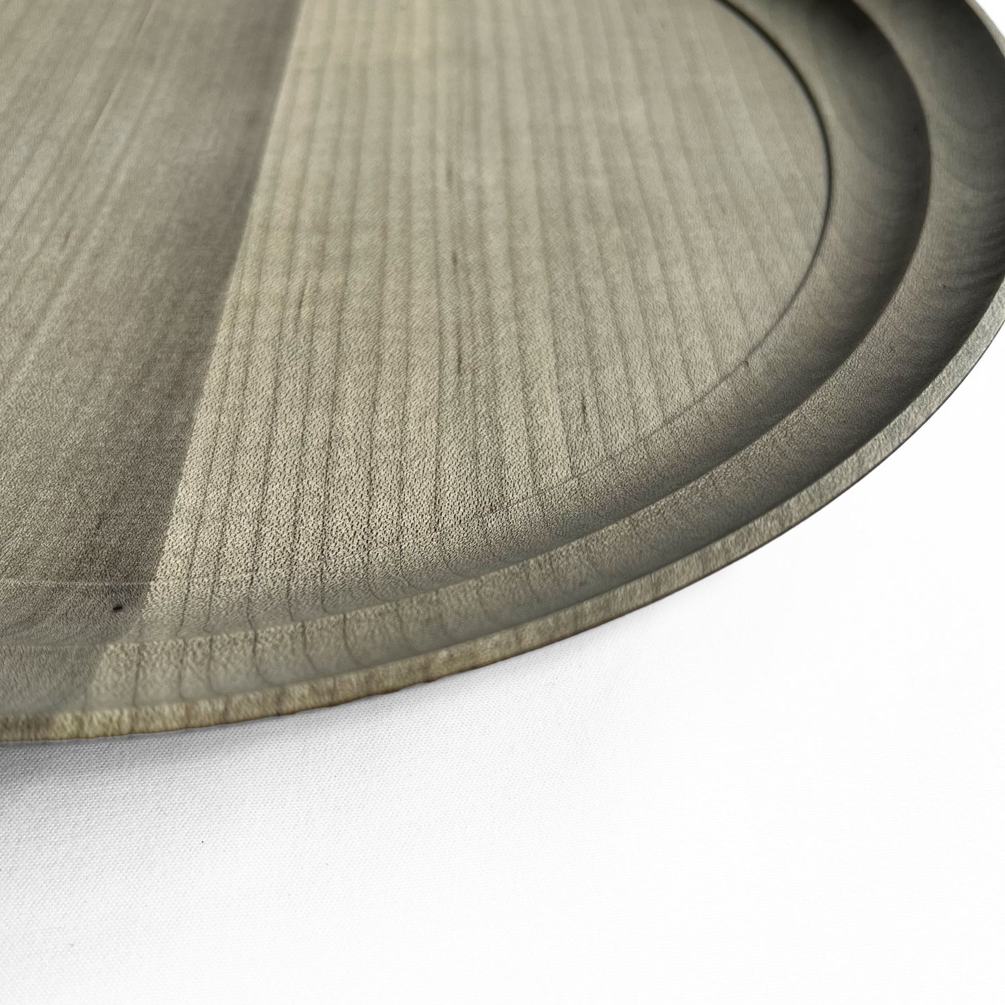 ITALIAN ROUND PLATE M Natural dye