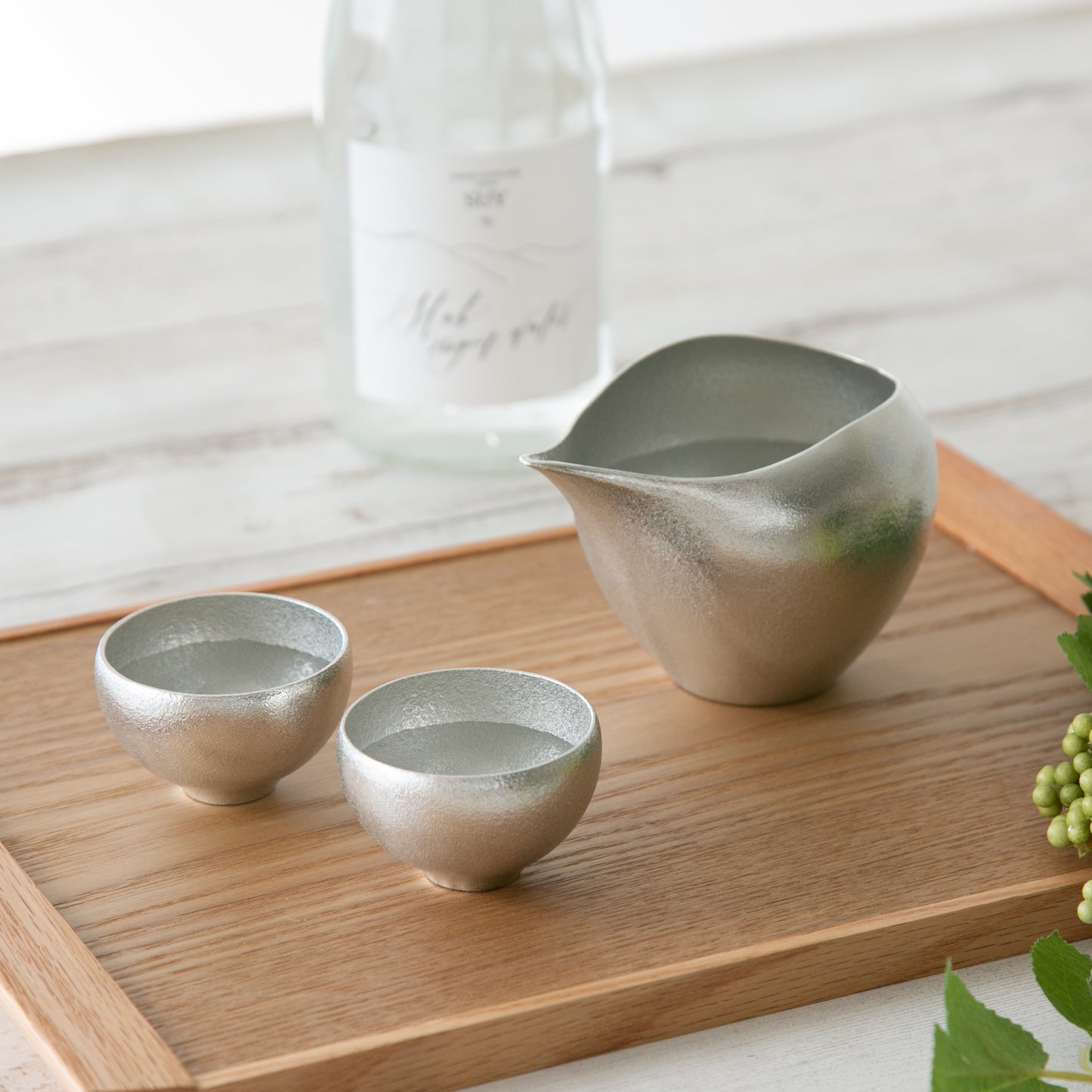 Set of 3_Katakuchi and sake cup