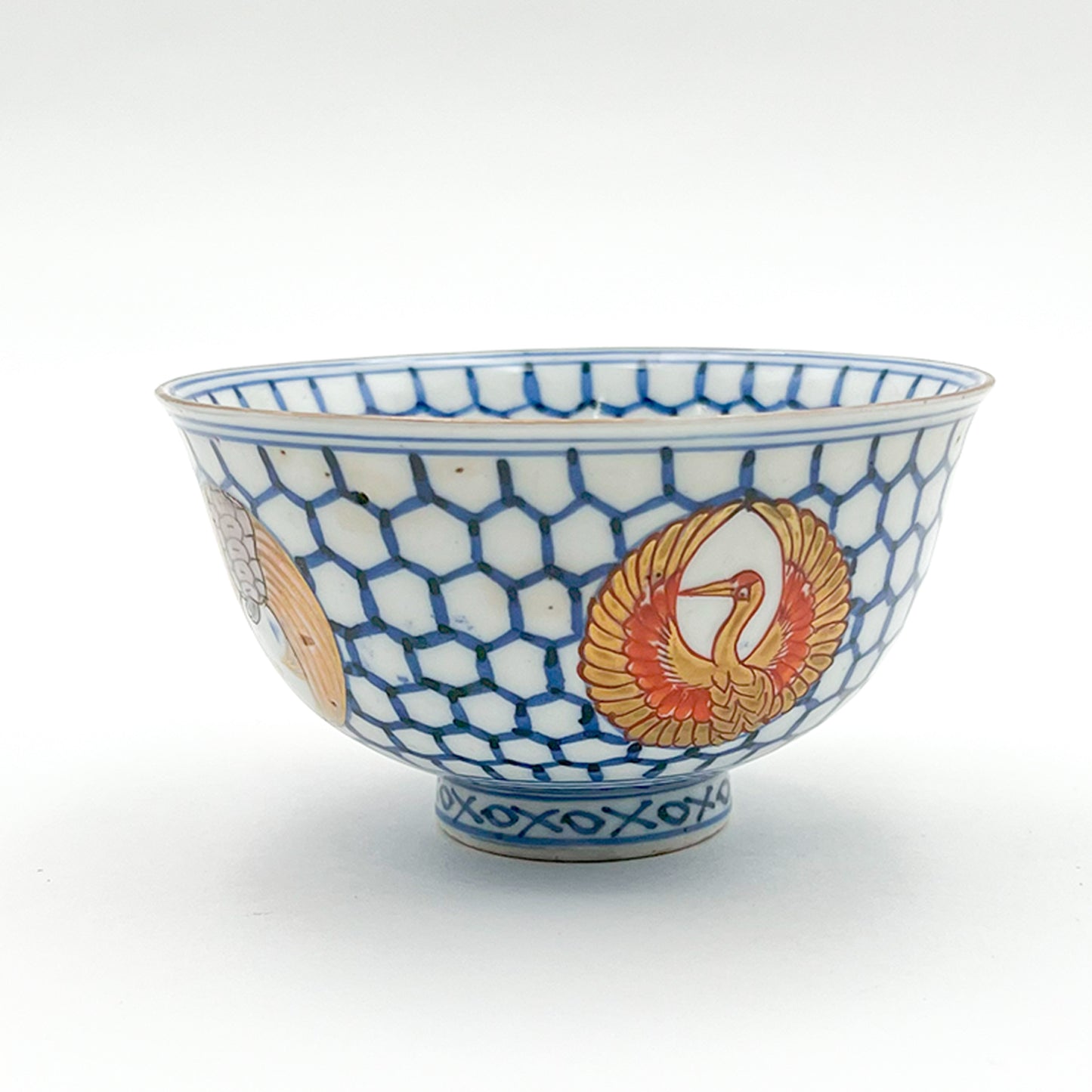 VINTAGE Lidded Bowl A