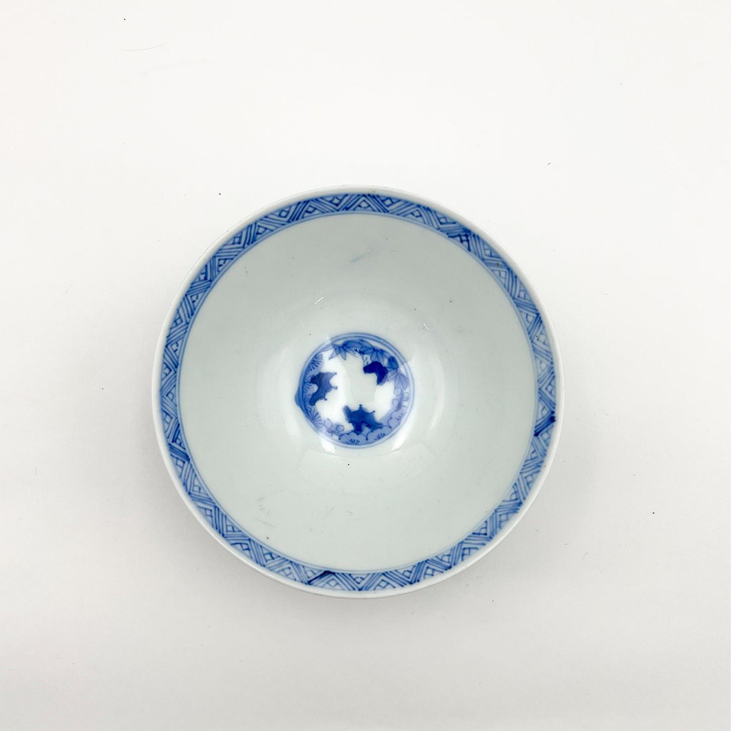 VINTAGE Lidded Bowl C