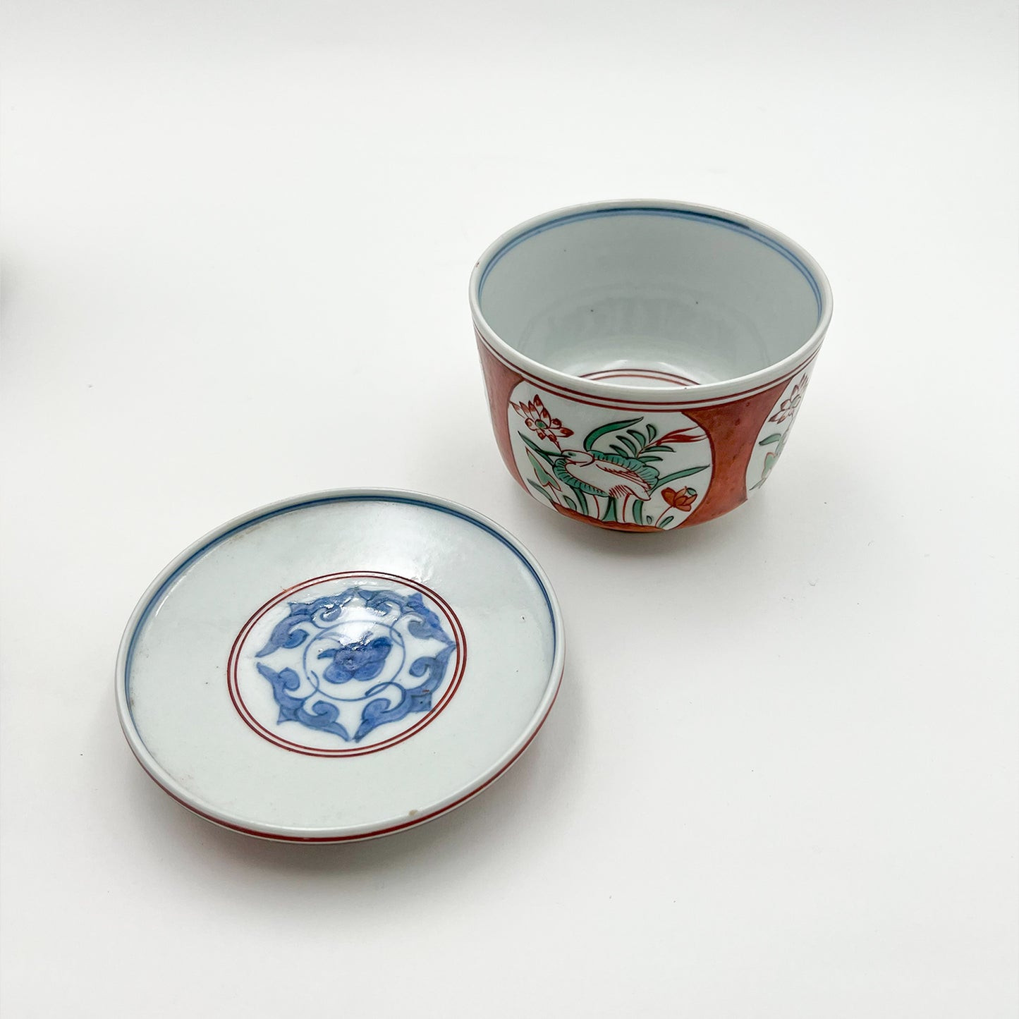 VINTAGE Lidded Bowl B