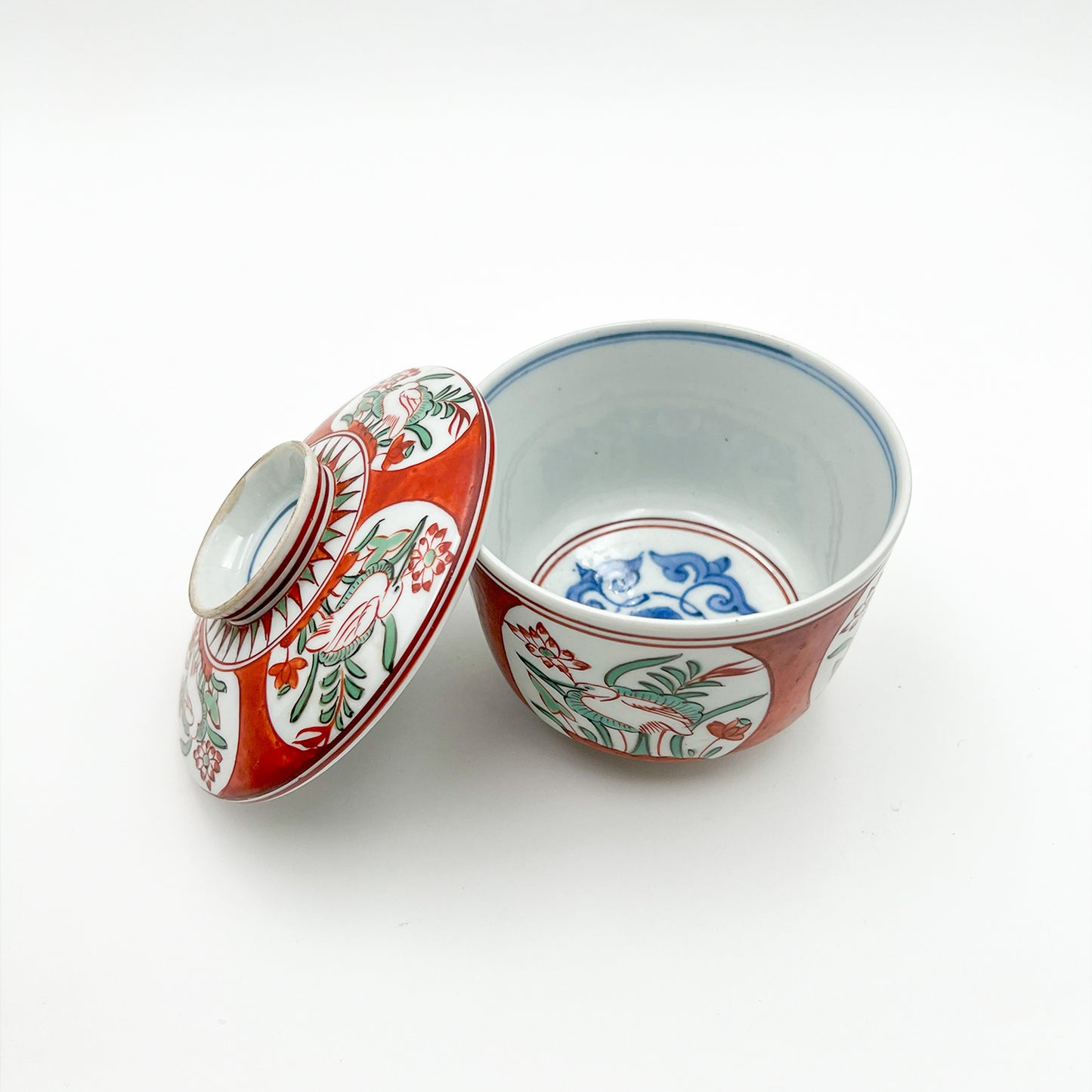 VINTAGE Lidded Bowl B