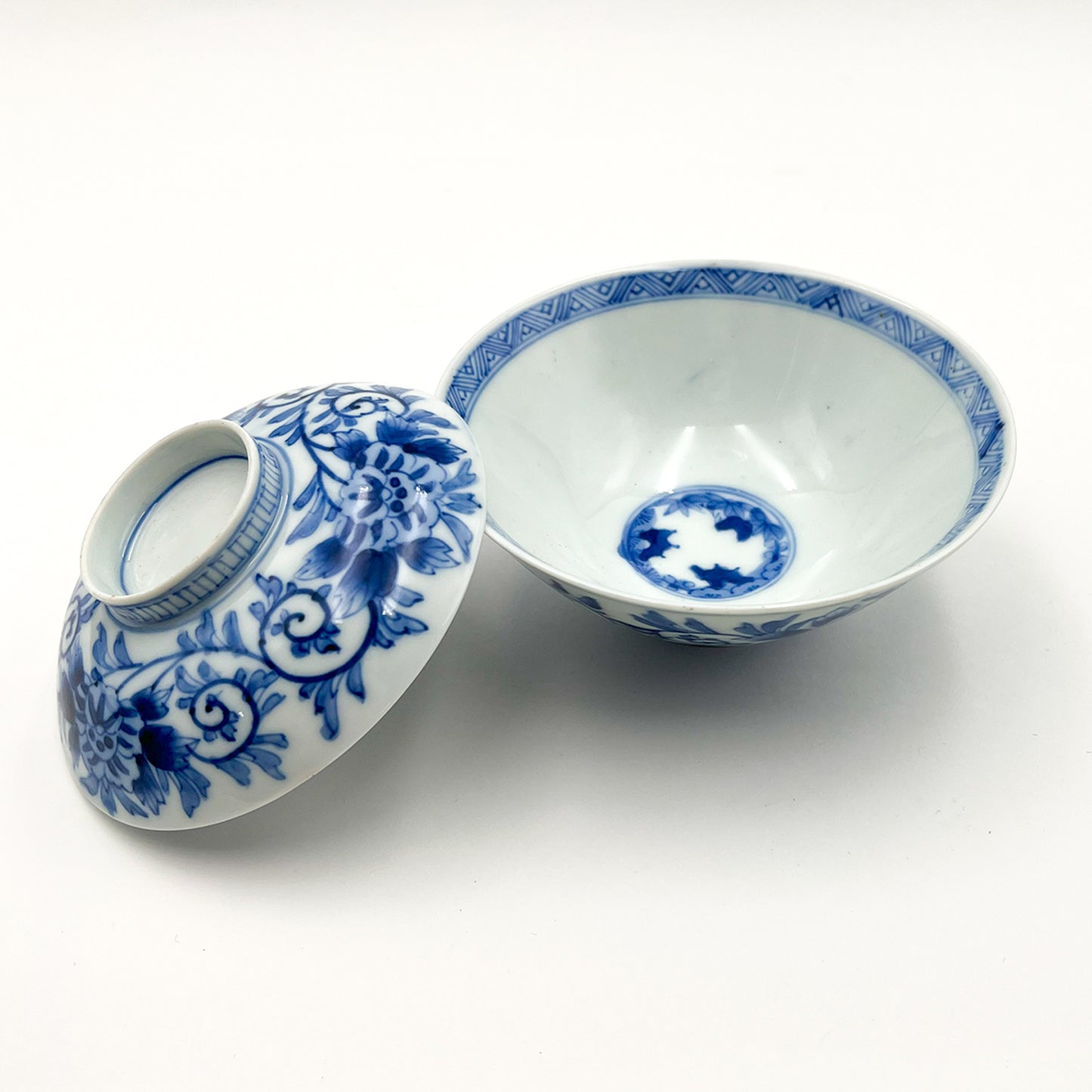 VINTAGE Lidded Bowl C