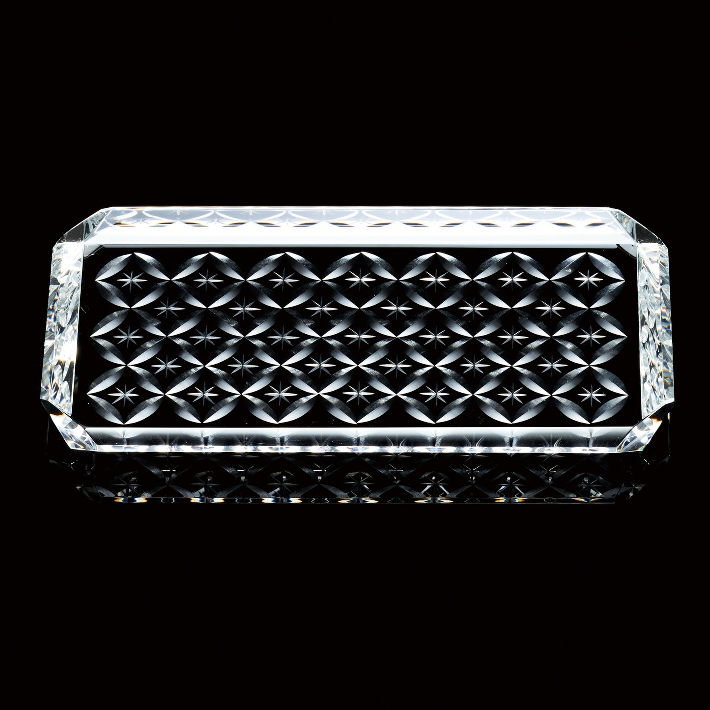 Edokiriko Glass Plate S